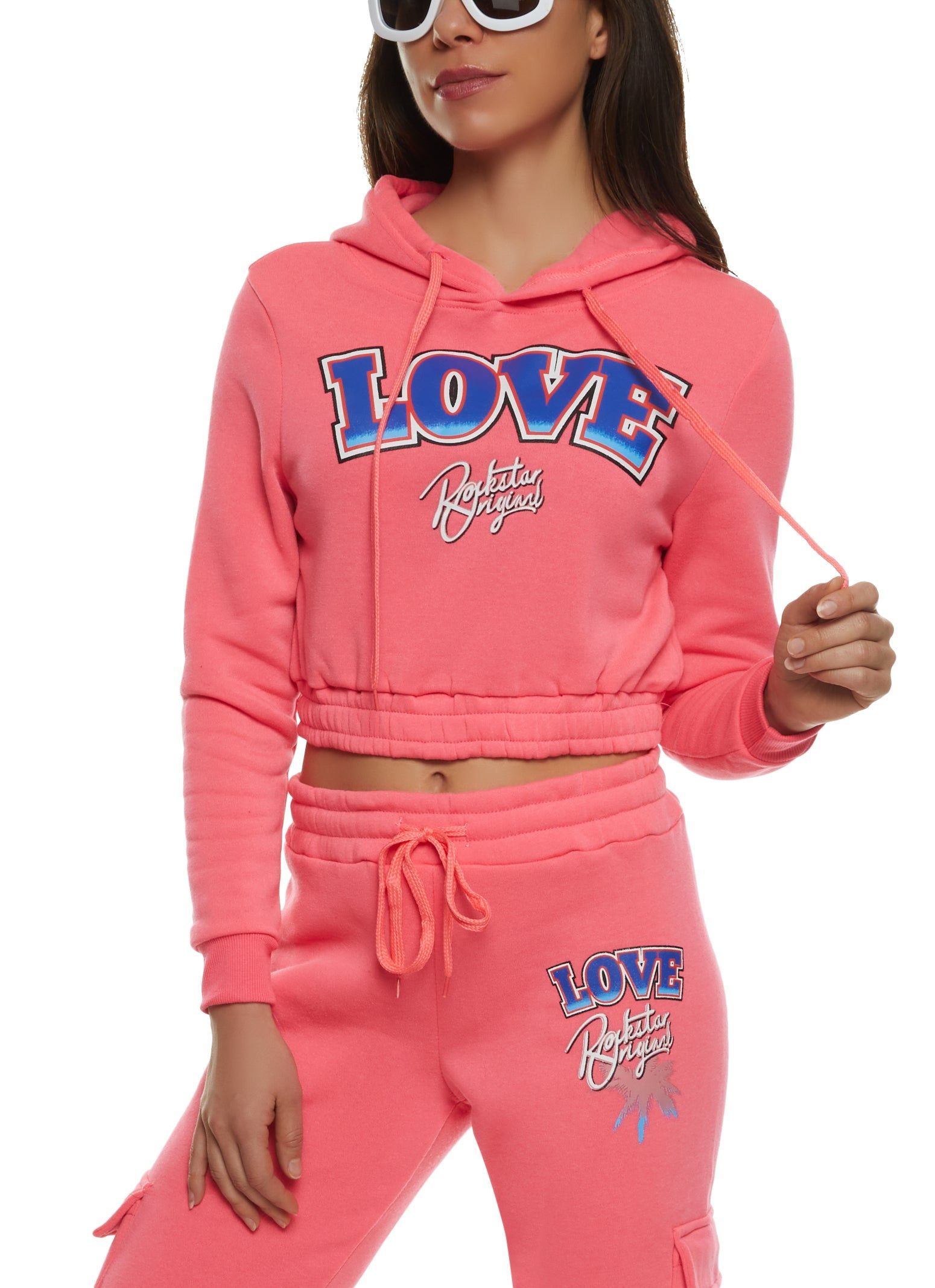 Love Rockstar Original Pullover Hoodie sold by Rainbow