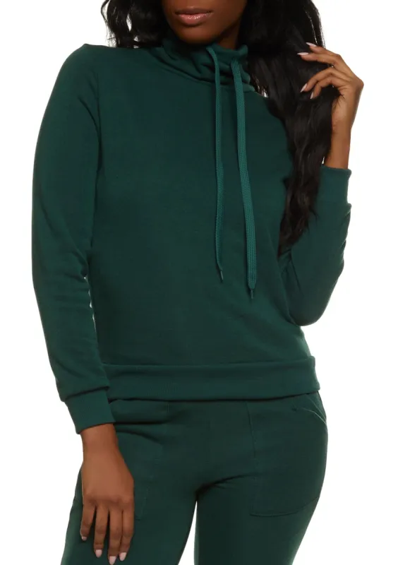 Fleece Funnel Neck Sweatshirt sold by Rainbow