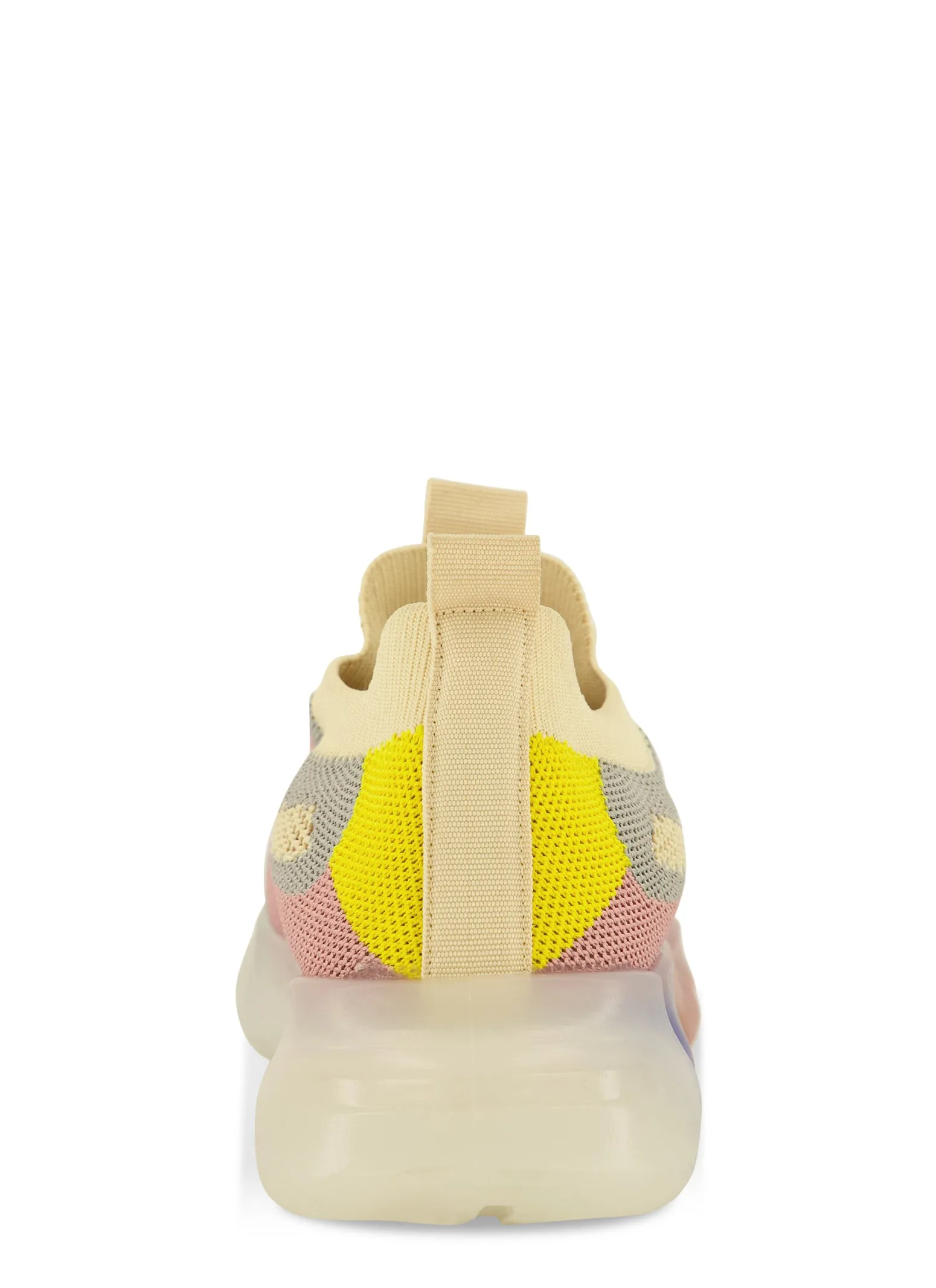 Textured Knit Slip On Platform Sneakers sold by Rainbow product image thumbnail 3