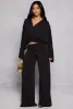 Wide Leg High Waist Pants sold by Rainbow