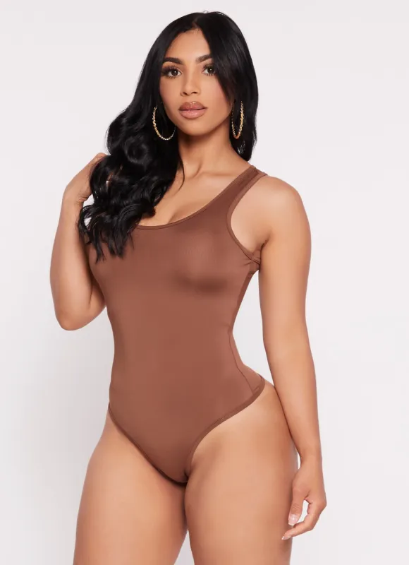 Daisy Scoop Neck Sleeveless Bodysuit sold by Rainbow