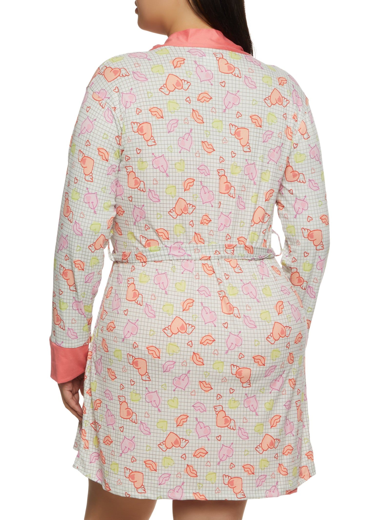 Plus Size Pajamas All Day Cami Nightgown with Robe sold by Rainbow product image thumbnail 2