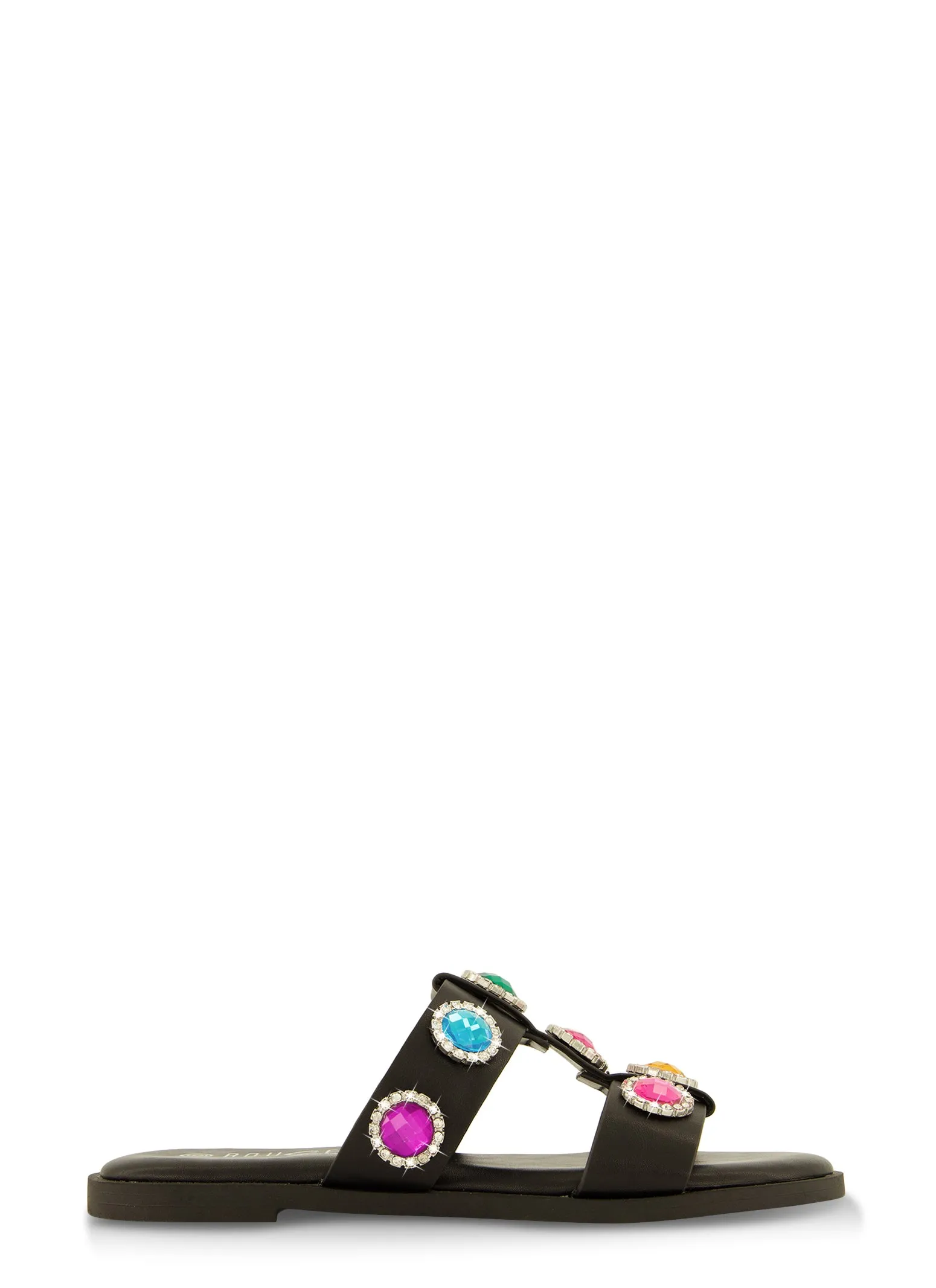 Gemstone Embellished Slide Sandals sold by Rainbow product image thumbnail 2