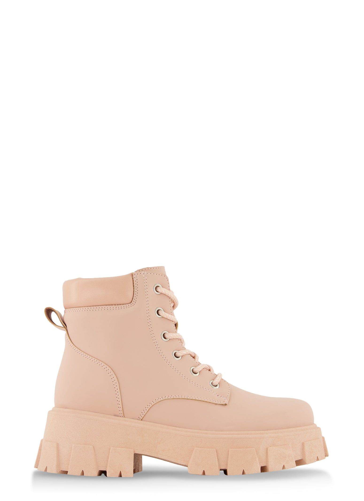 Lace Up Lug Sole Combat Boots sold by Rainbow product image thumbnail 2