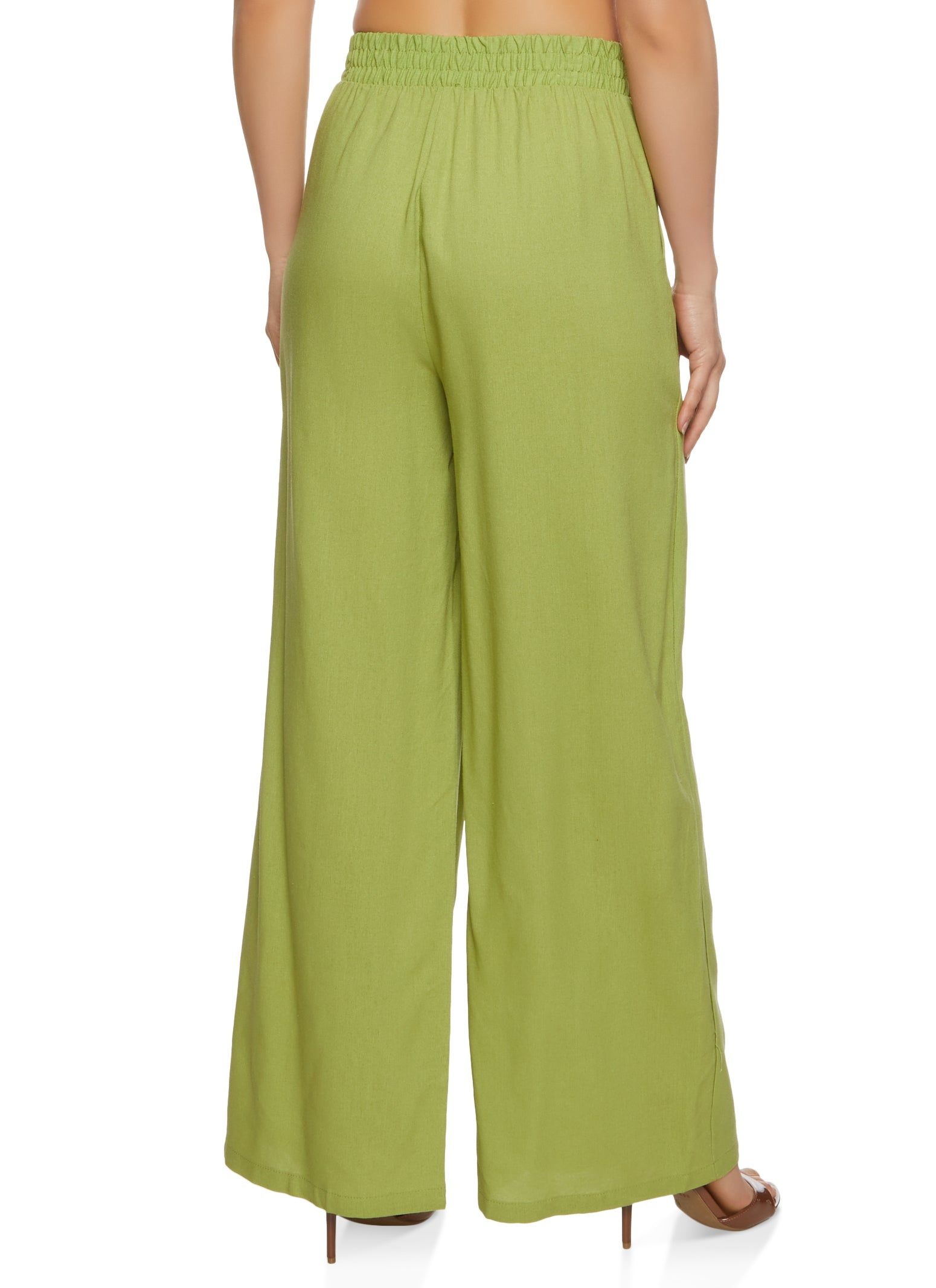 Iris Beaded Faux Drawstring Palazzo Pants sold by Rainbow product image thumbnail 2
