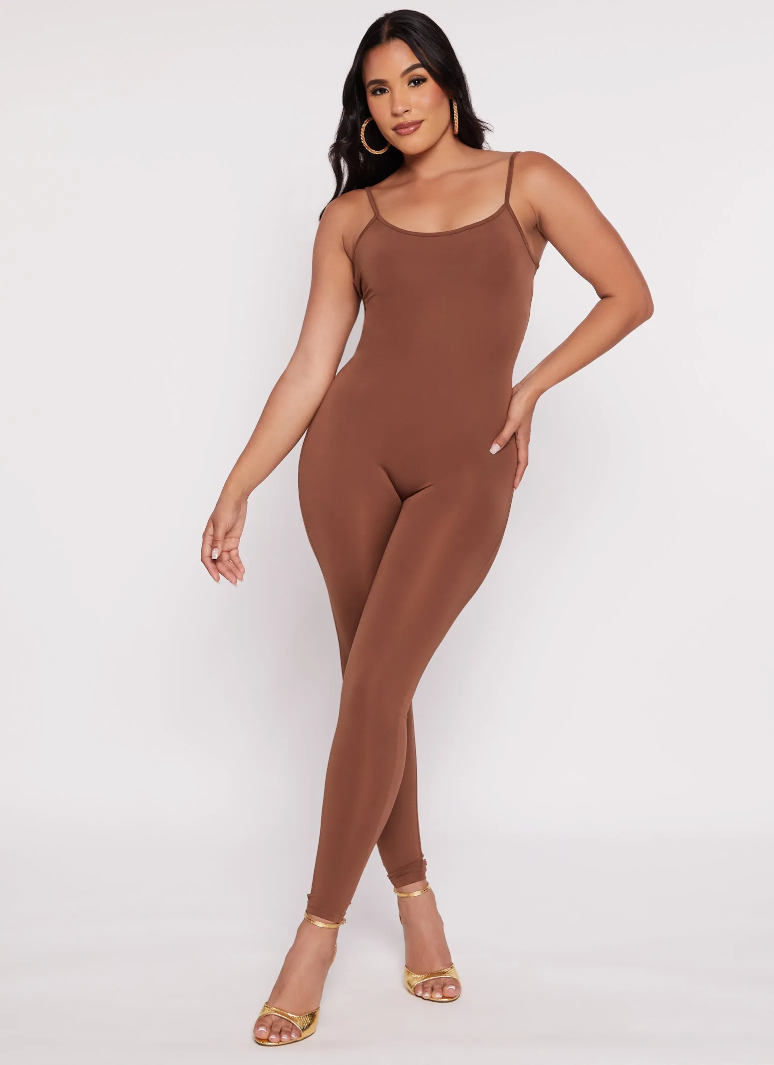 Daisy Scoop Neck Cami Jumpsuit sold by Rainbow