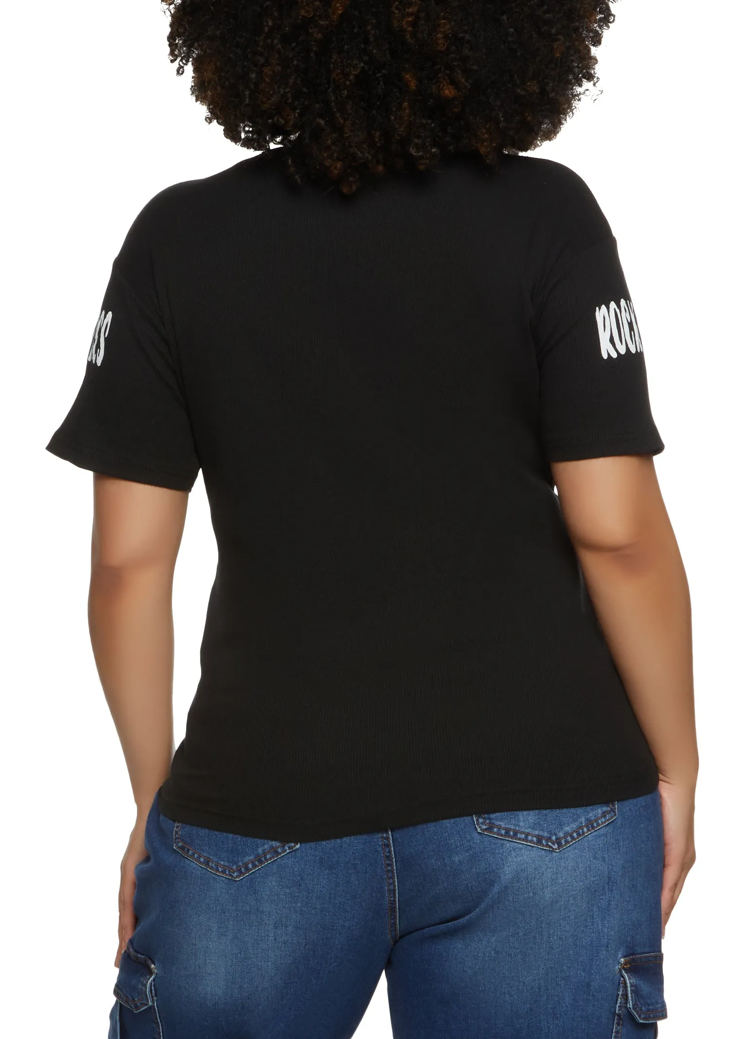 Plus Size Free Soul Rock n Roll Graphic Tee sold by Rainbow product image thumbnail 2