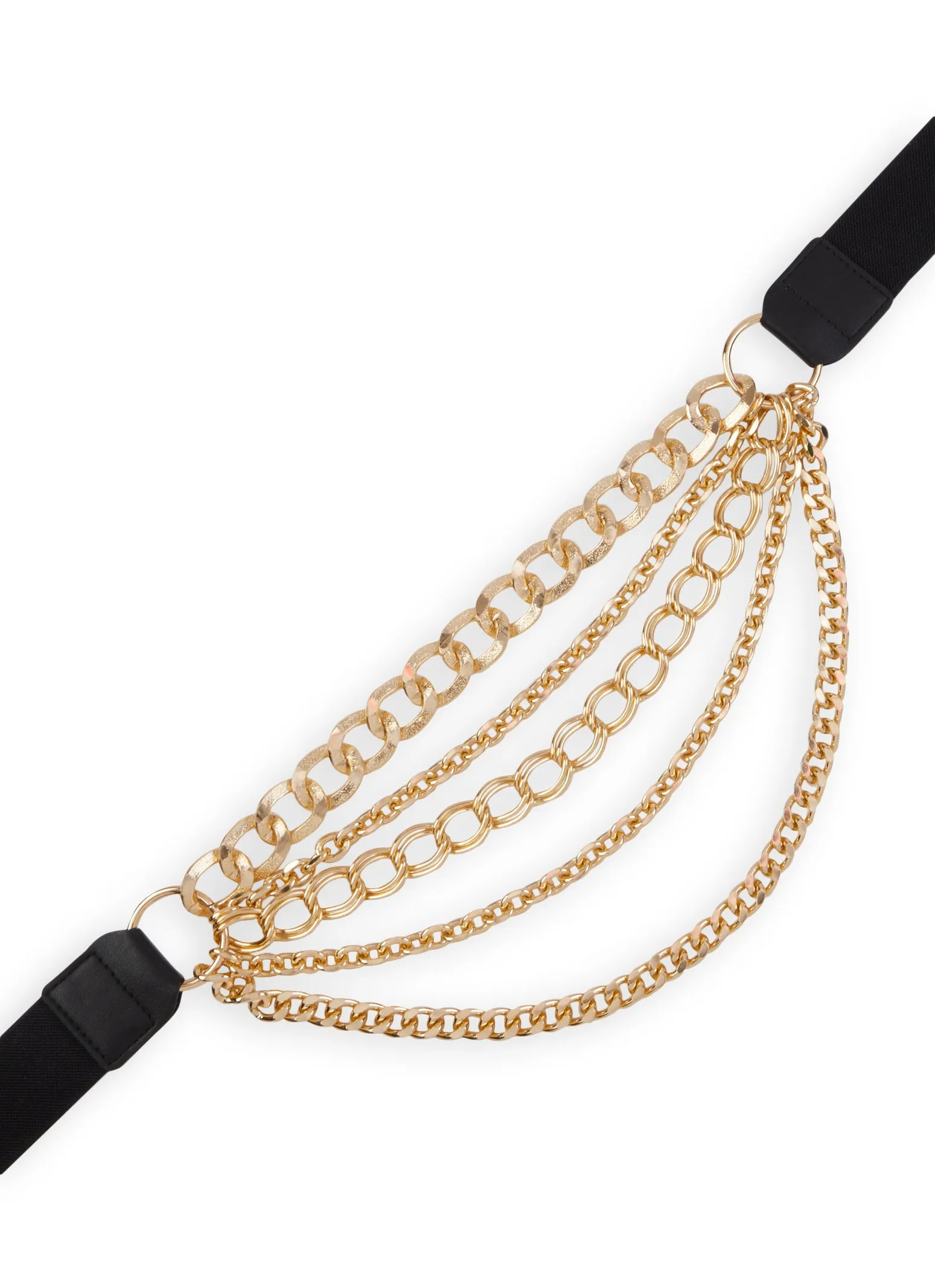 Layered Chain Link Belt sold by Rainbow product image thumbnail 3