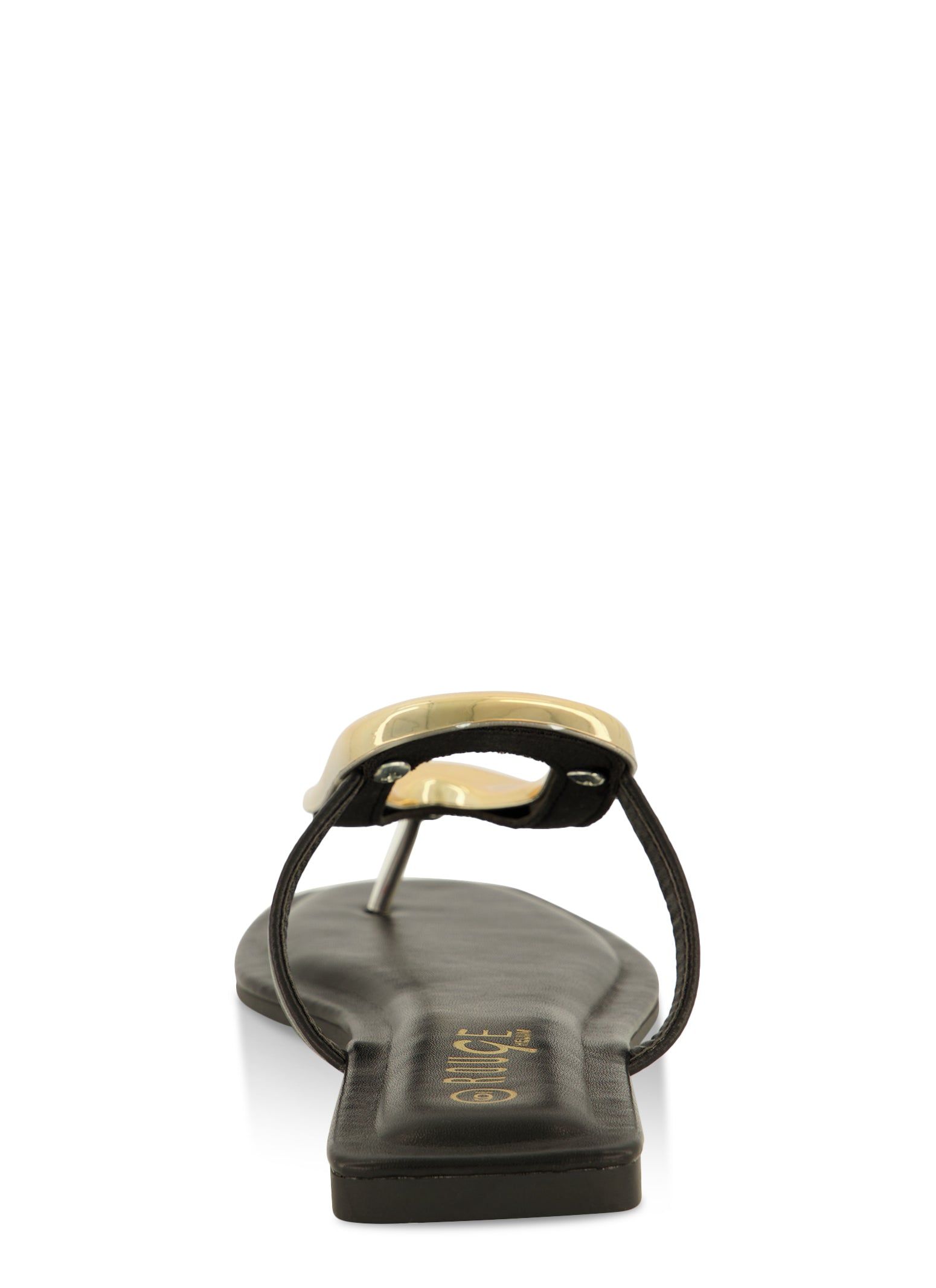 Metal Pendant Flat Thong Sandals sold by Rainbow product image thumbnail 3