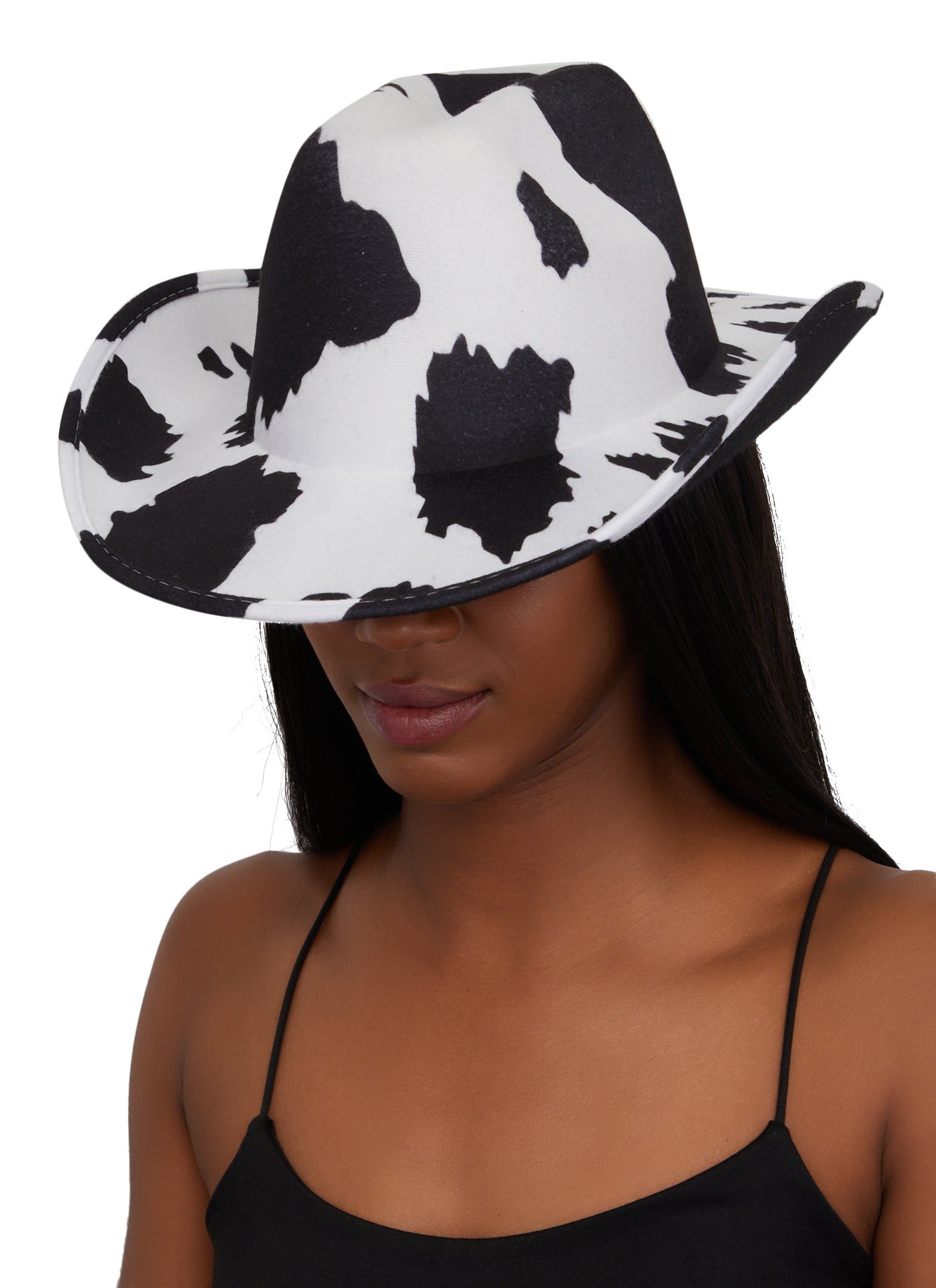 Cow Print Cowboy Hat sold by Rainbow