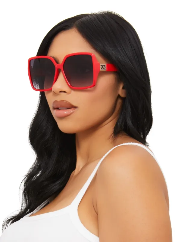 Square Frame Sunglasses sold by Rainbow