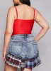 Plus Size Haute Monde Solid Bustier Bodysuit sold by Rainbow