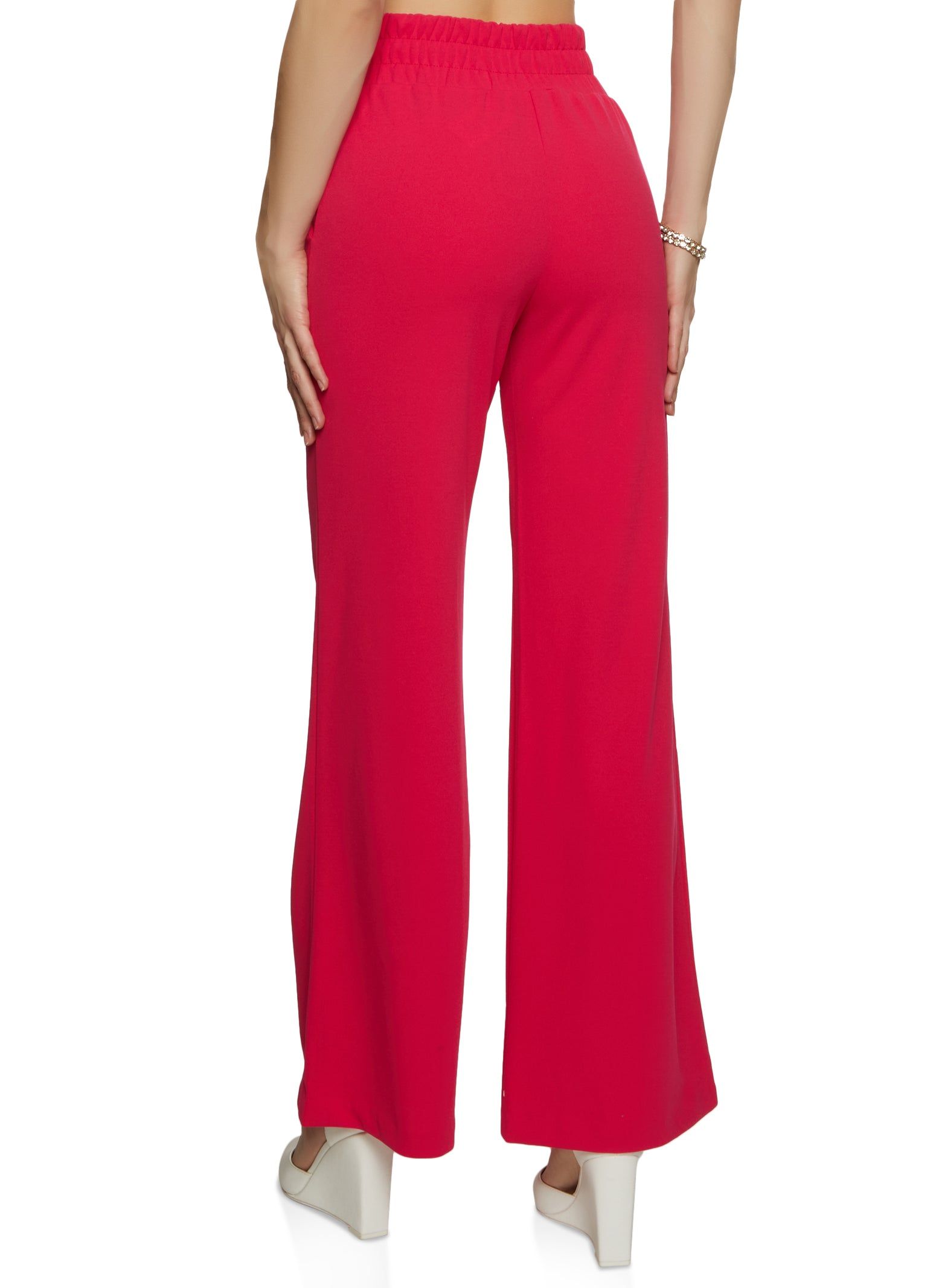 Tie Front Waist Wide Leg Pants sold by Rainbow product image thumbnail 2
