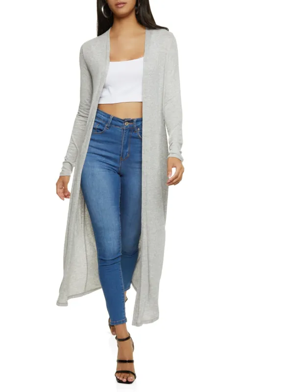 Basic Long Sleeve Duster sold by Rainbow