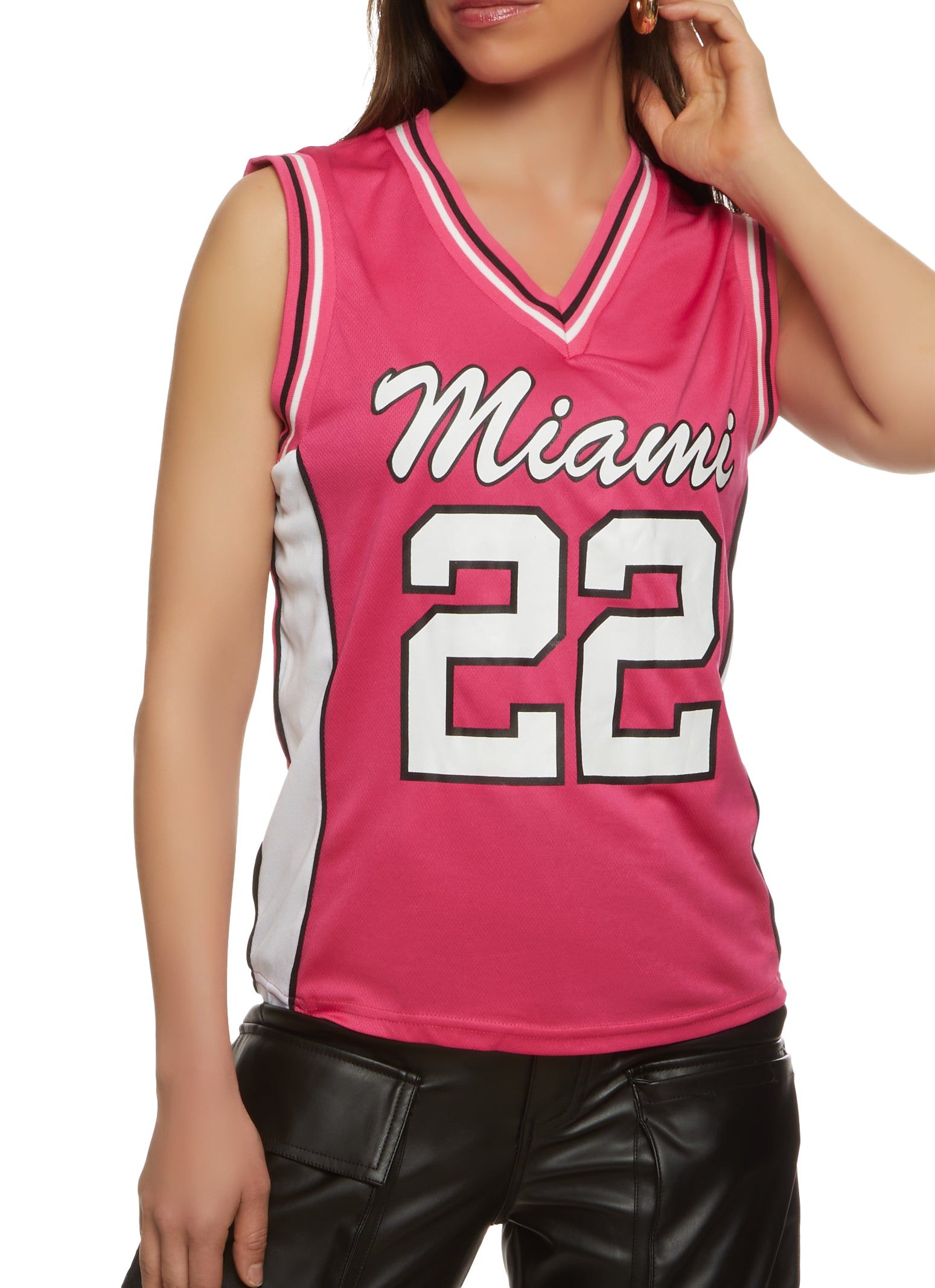 Color Block City Graphic Basketball Jersey sold by Rainbow product image thumbnail 2