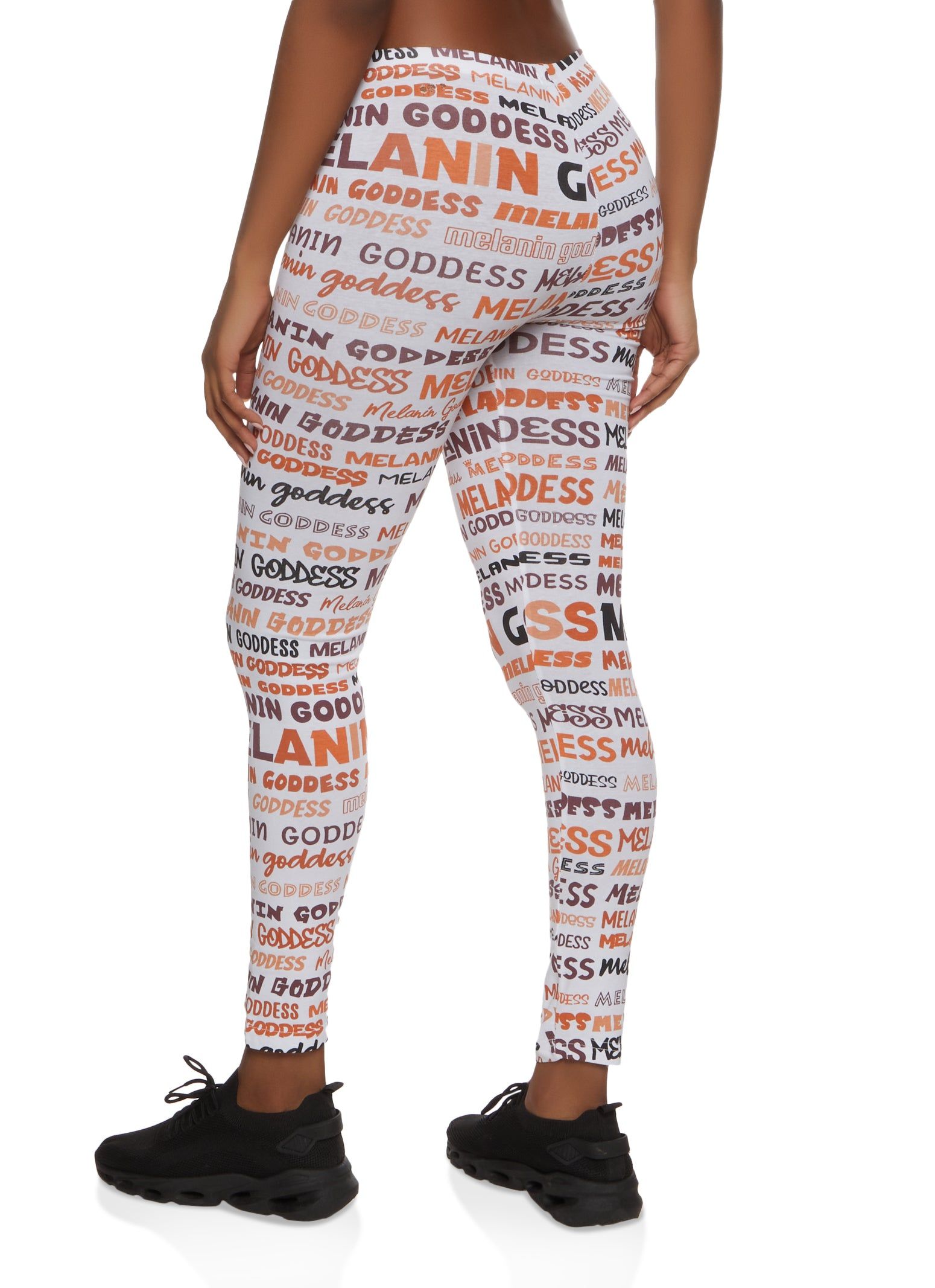 Melanin Goddess Printed Leggings sold by Rainbow product image thumbnail 2