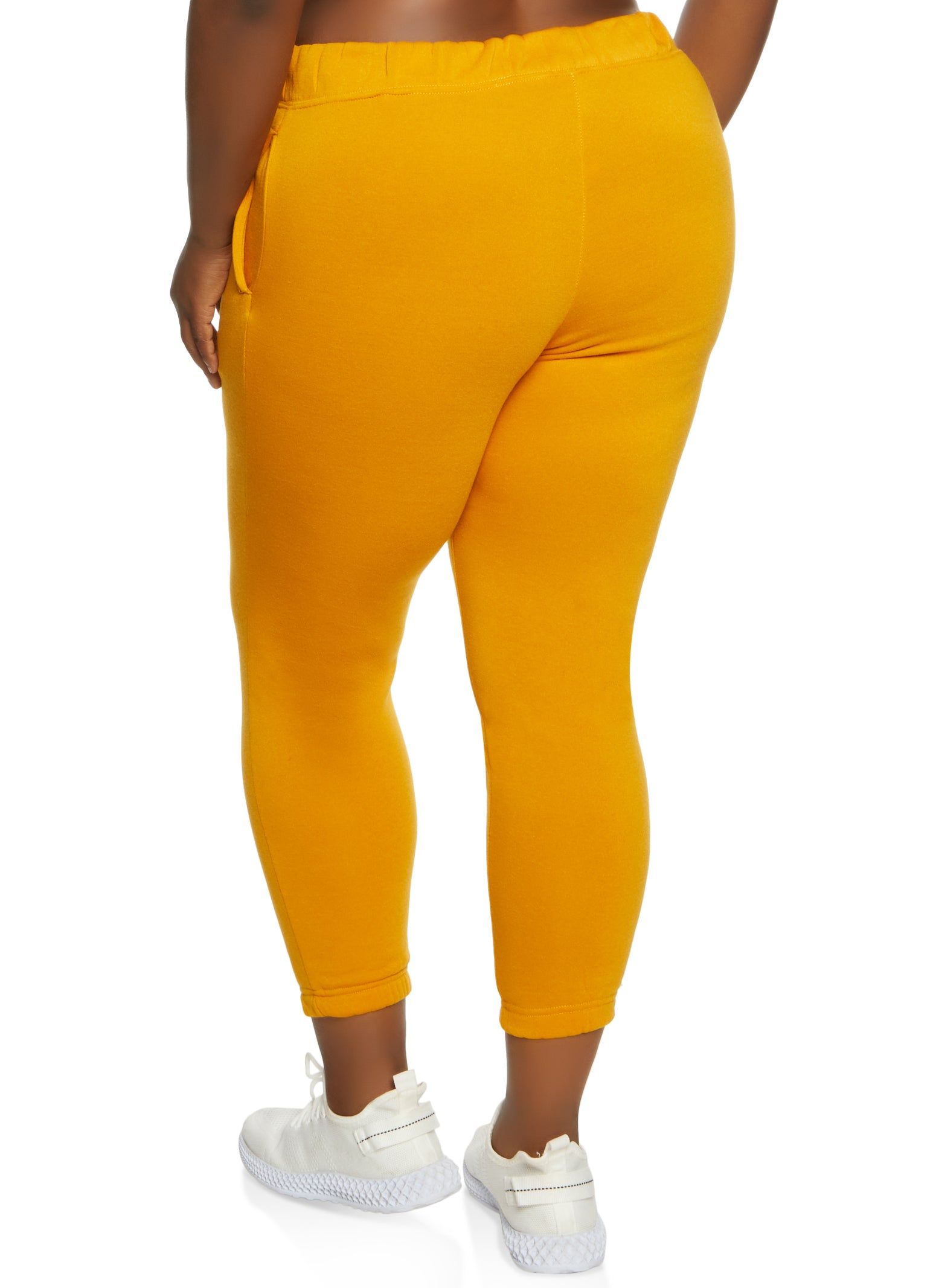 Plus Size Basic Fleece Joggers sold by Rainbow product image thumbnail 2