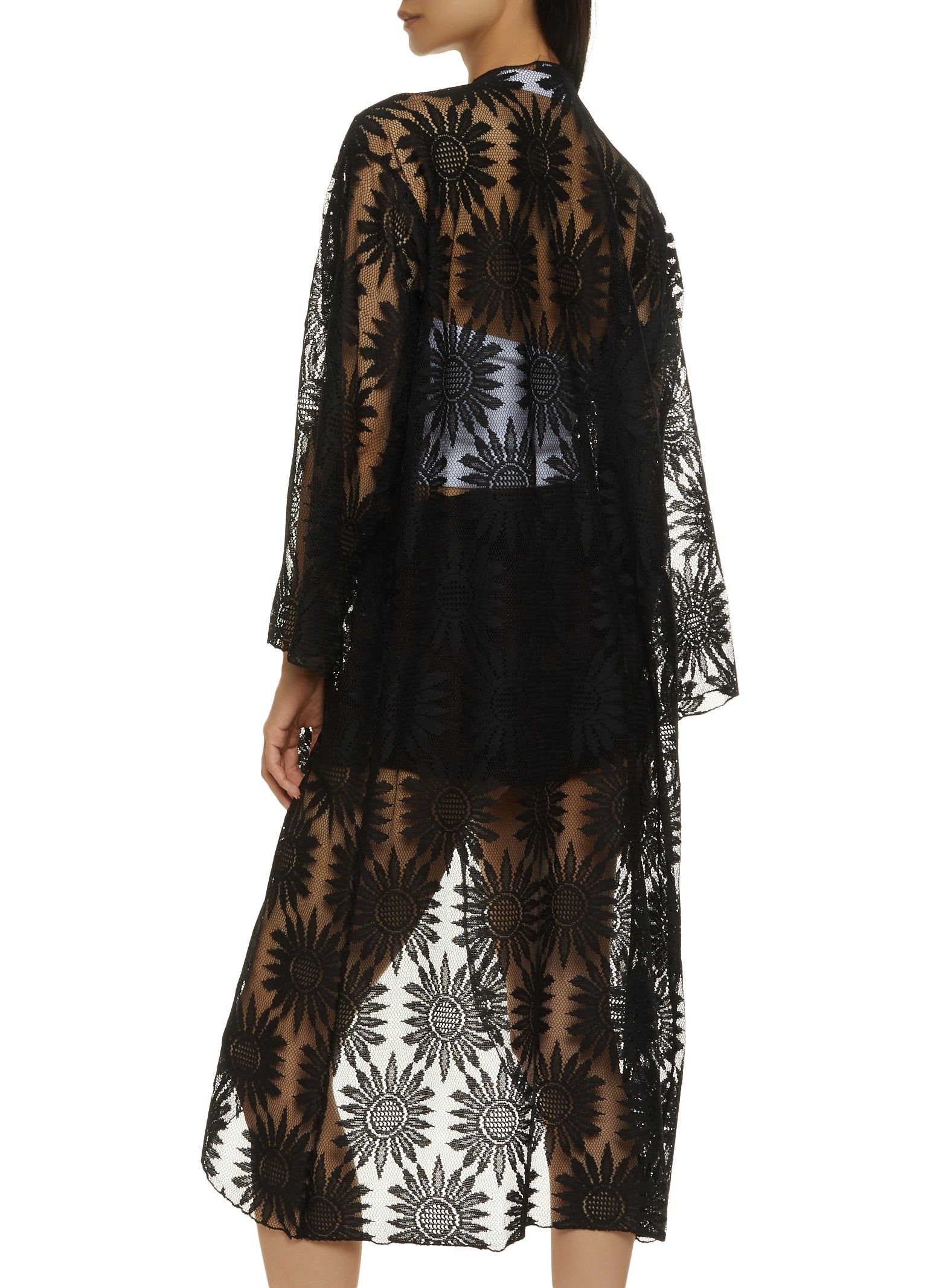 Floral Lace Kimono sold by Rainbow product image thumbnail 2