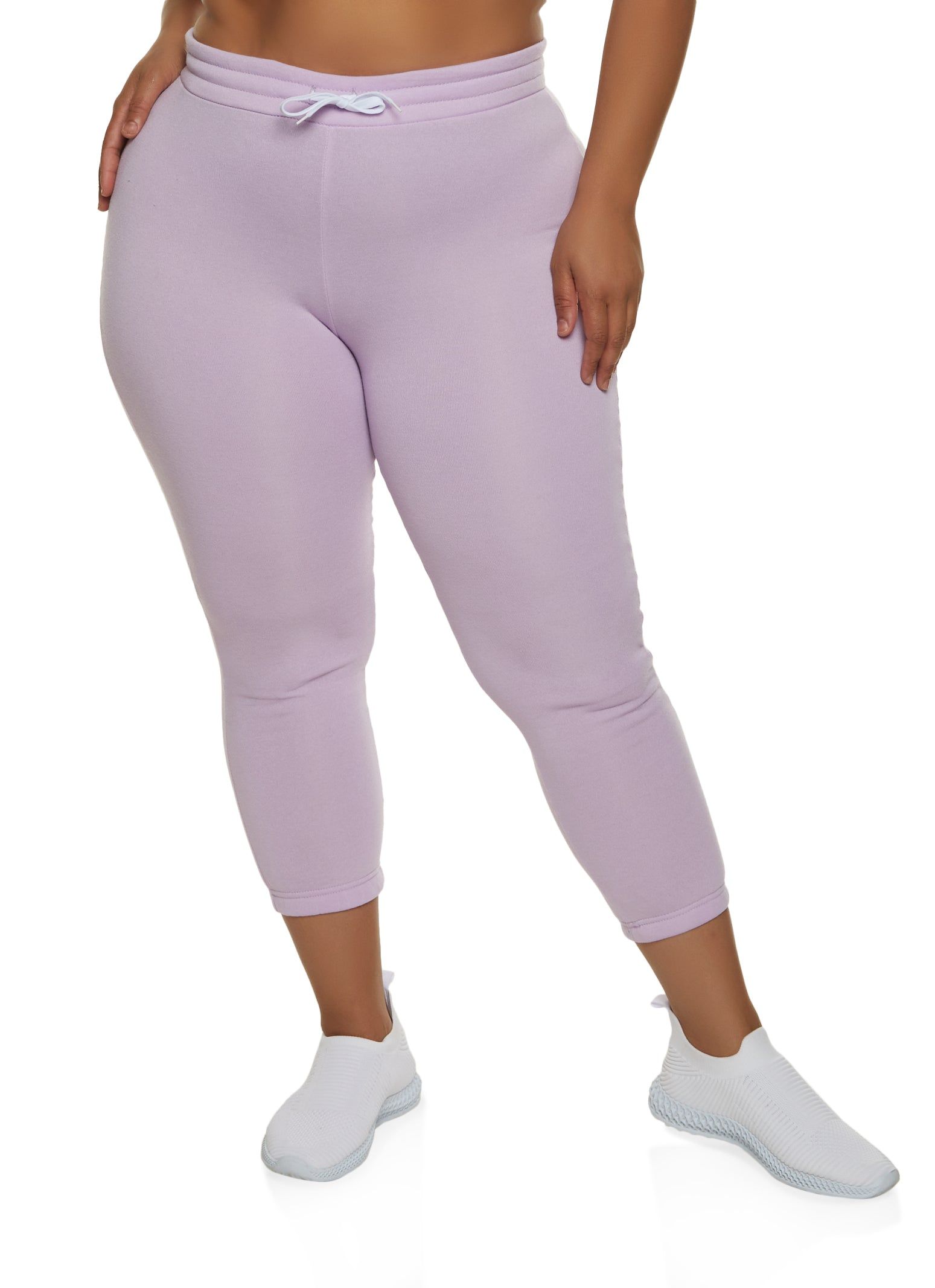 Plus Size High Waisted Sweatpants sold by Rainbow