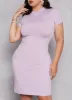 Plus Size Daisy Ribbed Knit T Shirt Dress sold by Rainbow