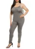 Plus Size Scoop Neck Cami Jumpsuit sold by Rainbow