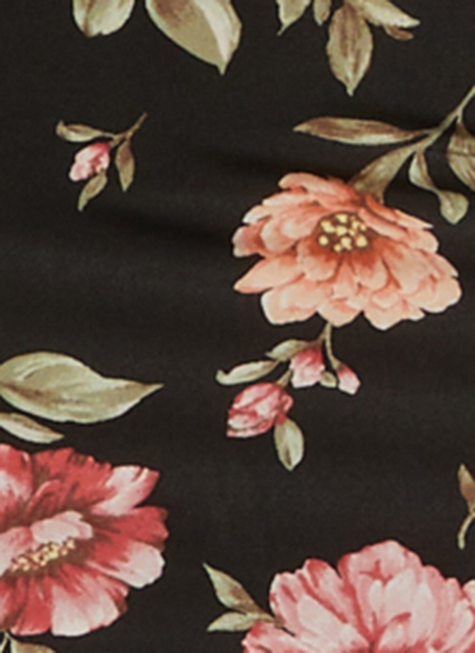 Floral Tie Neck Bodycon Dress sold by Rainbow product image thumbnail 4