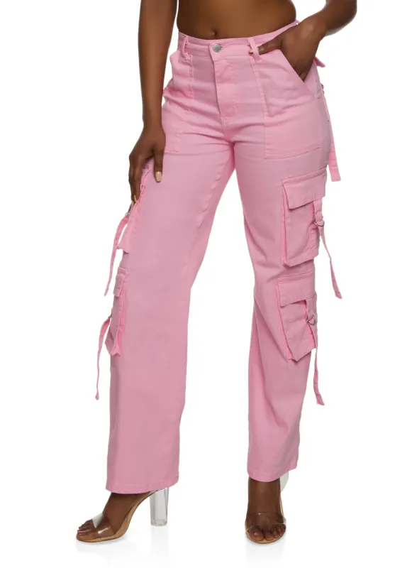 Daisy Strappy Cargo Pants sold by Rainbow