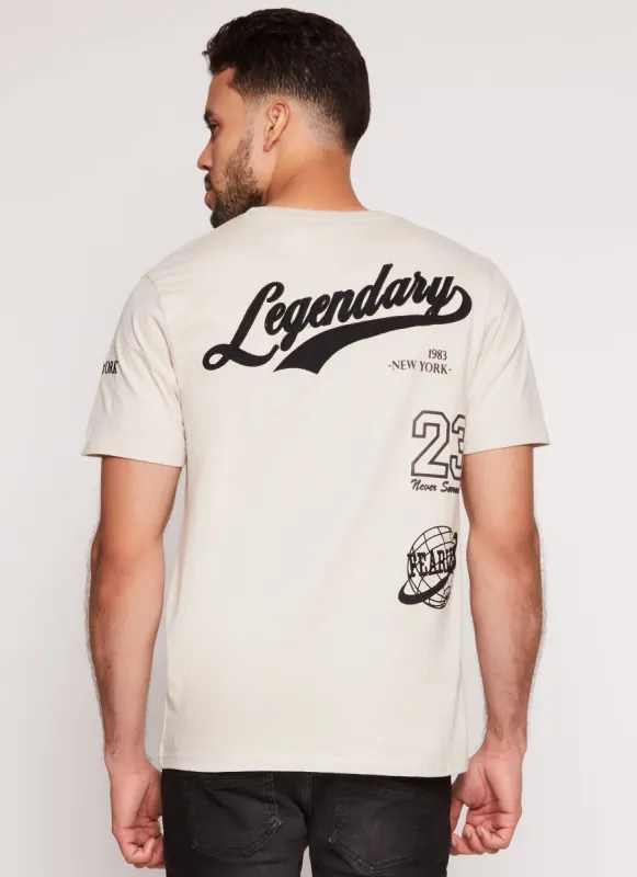 Mens Legendary 23 Graphic Tee sold by Rainbow