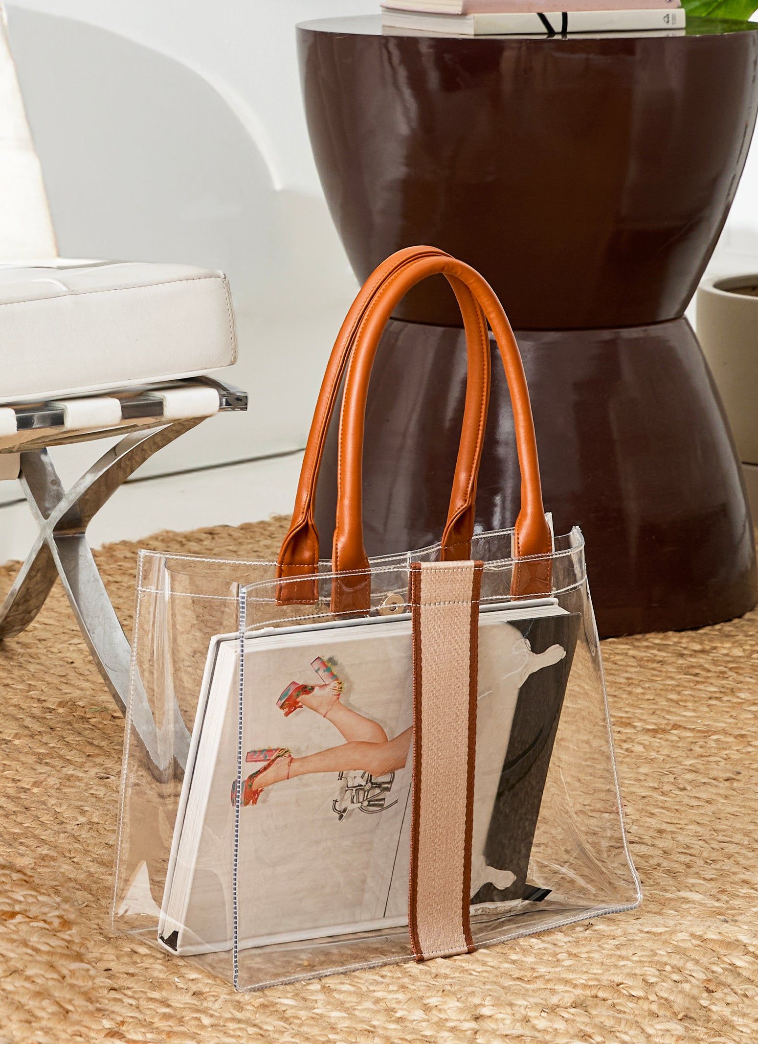 Clear Tote Bag sold by Rainbow