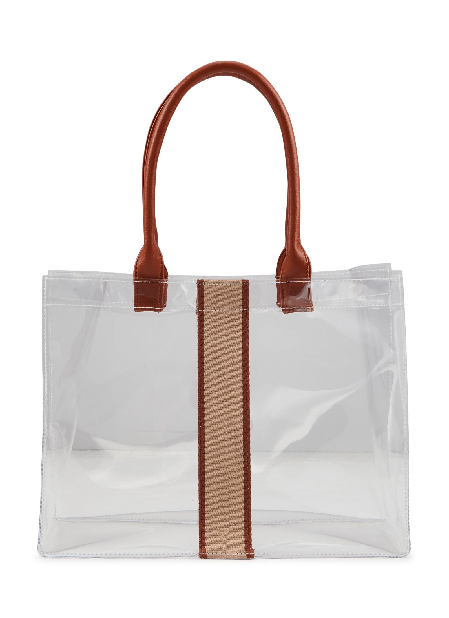 Clear Tote Bag sold by Rainbow product image thumbnail 3