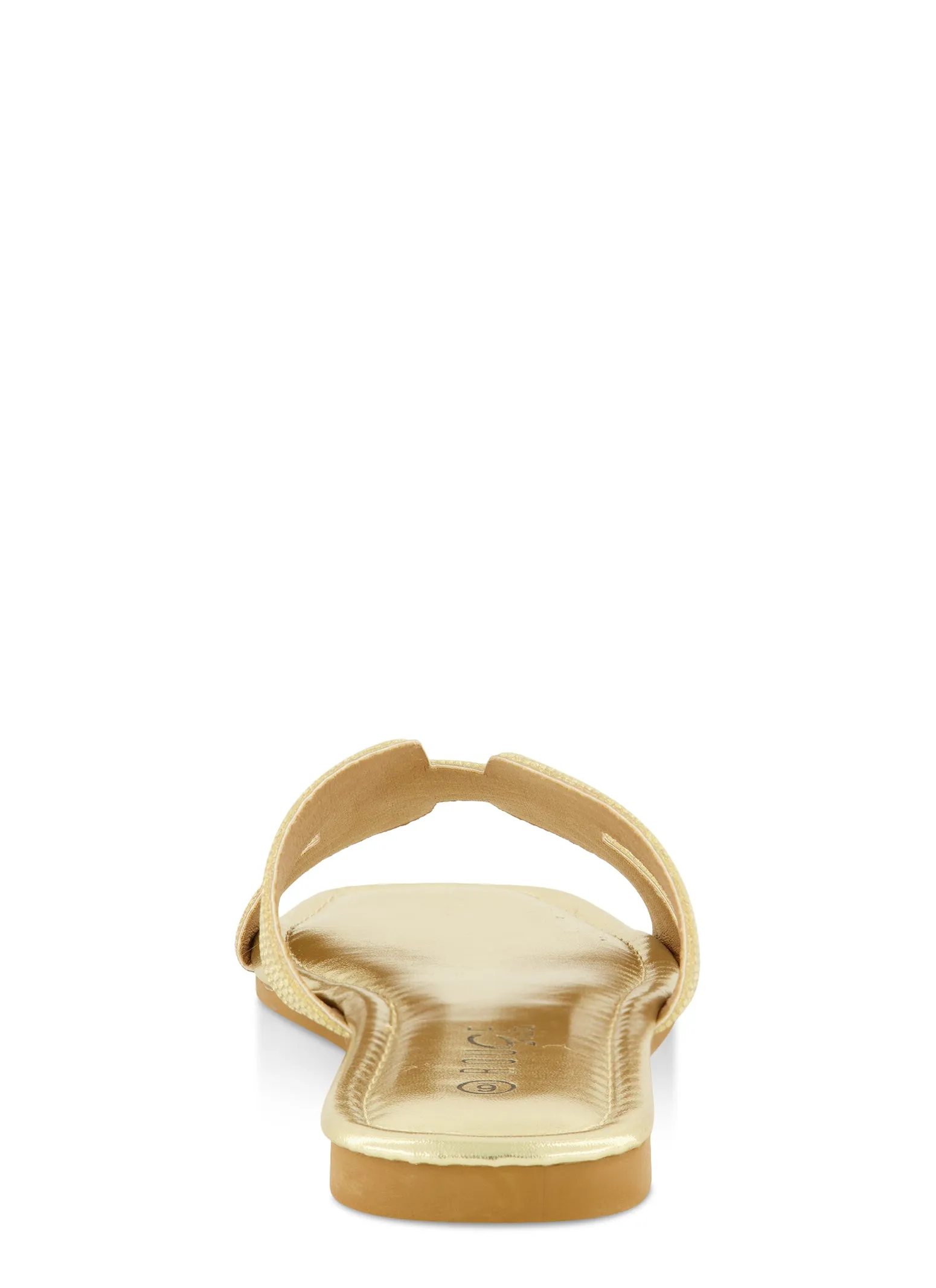 Glitter H Band Flat Slide Sandals sold by Rainbow product image thumbnail 3