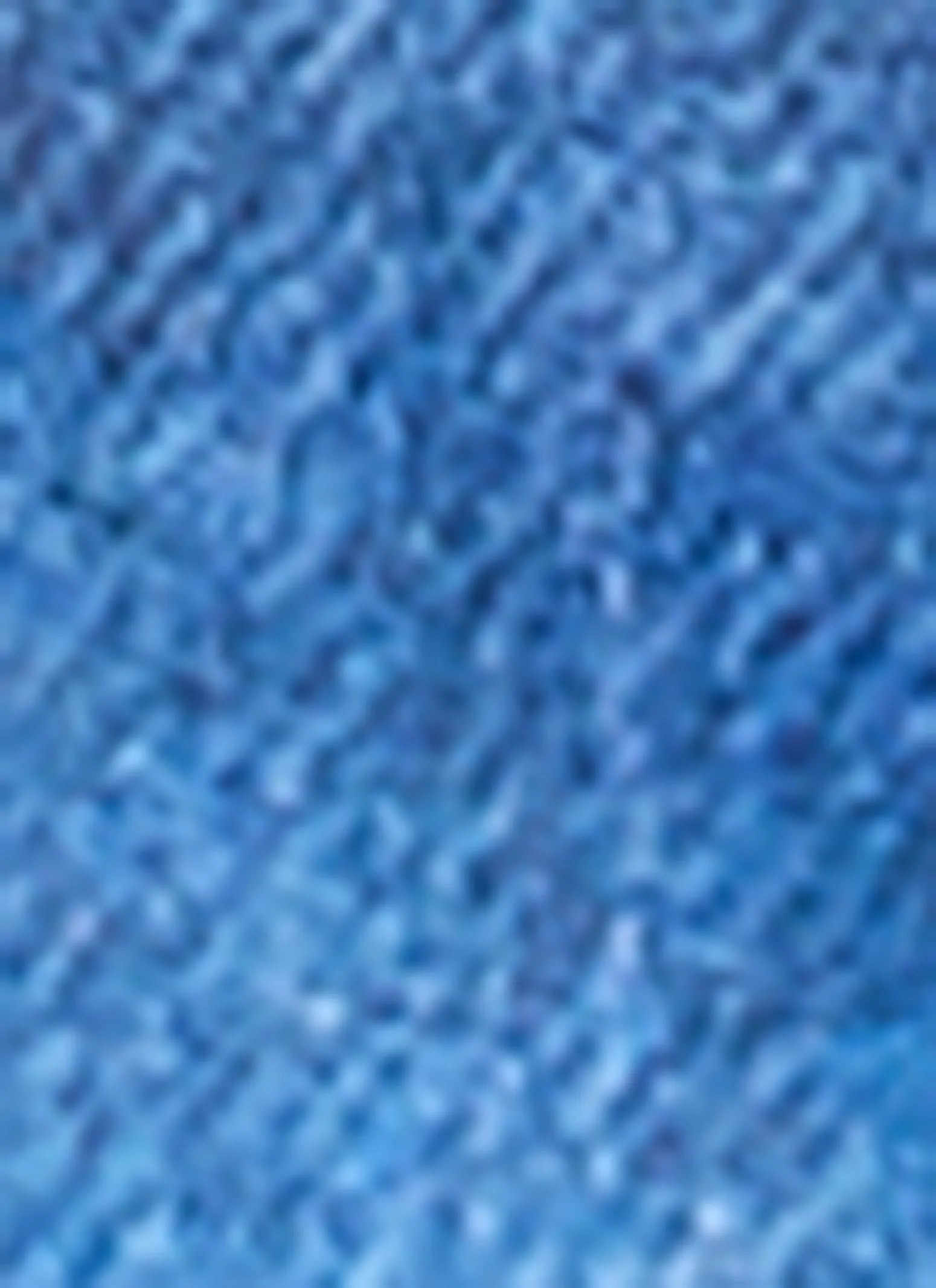 Denim Printed Mesh Crop Top sold by Rainbow product image thumbnail 4