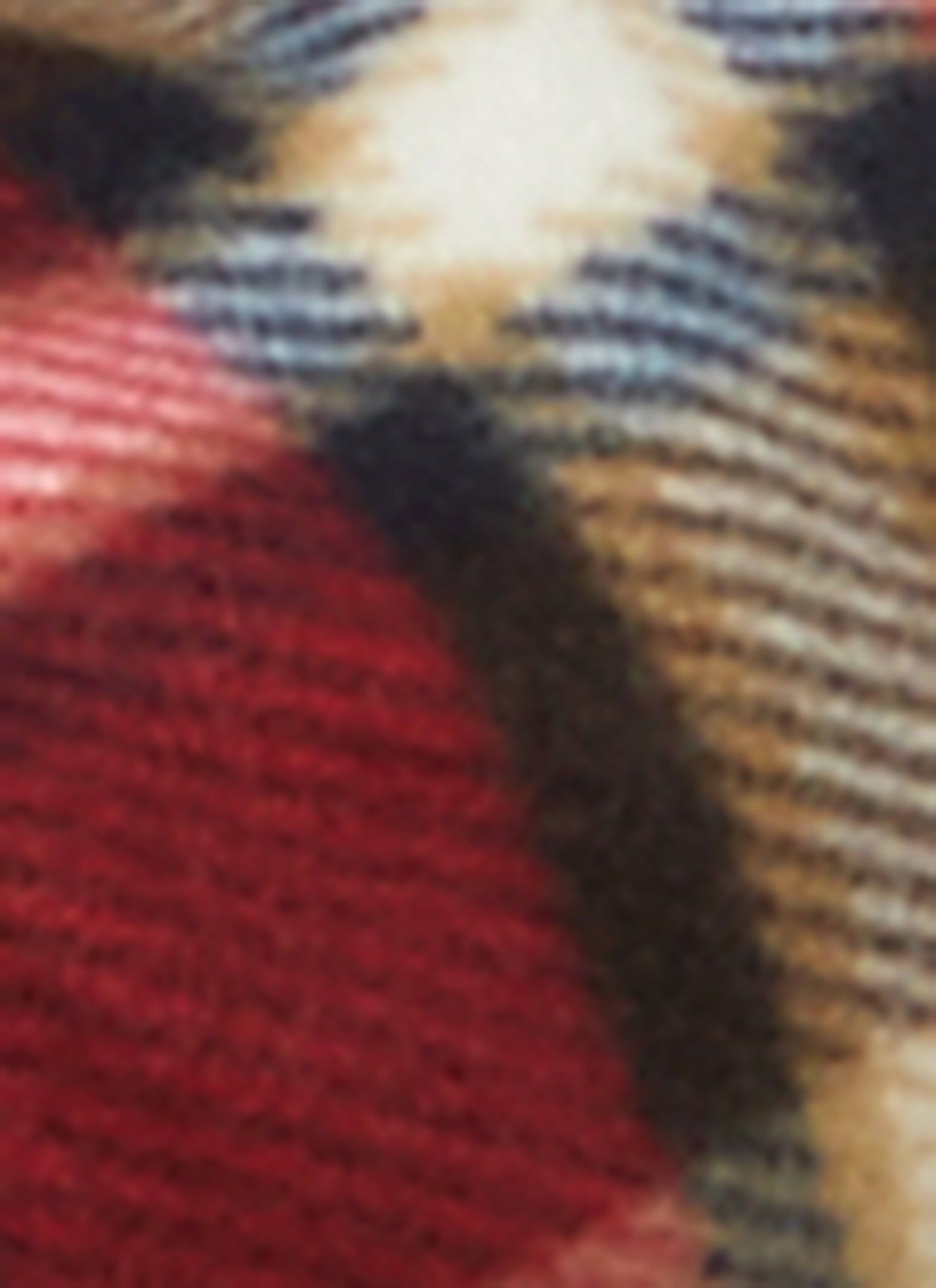 Plus Size Plaid Sherpa Lined Brushed Knit Shacket sold by Rainbow product image thumbnail 4