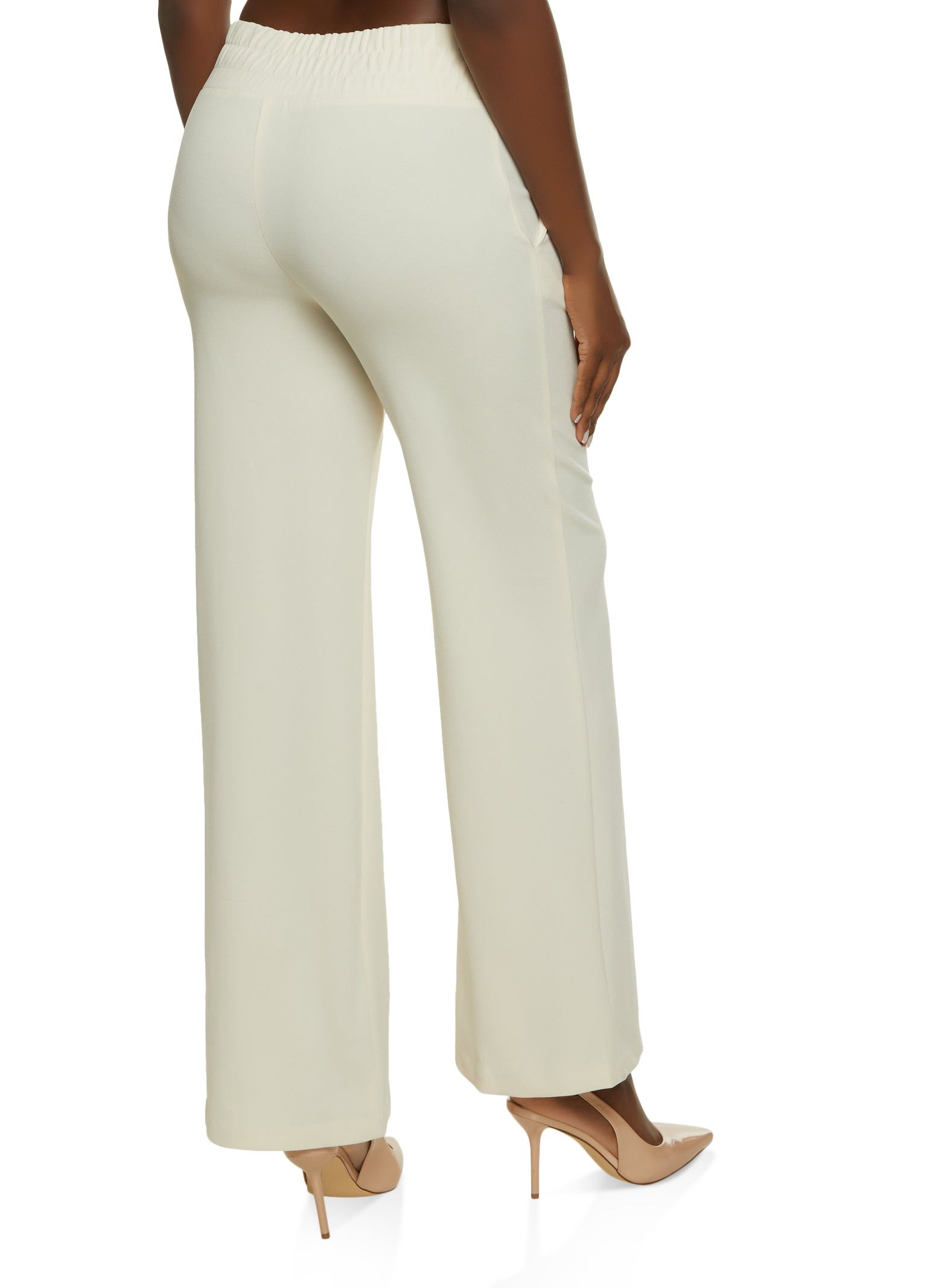 Tie Front Waist Wide Leg Pants sold by Rainbow product image thumbnail 2