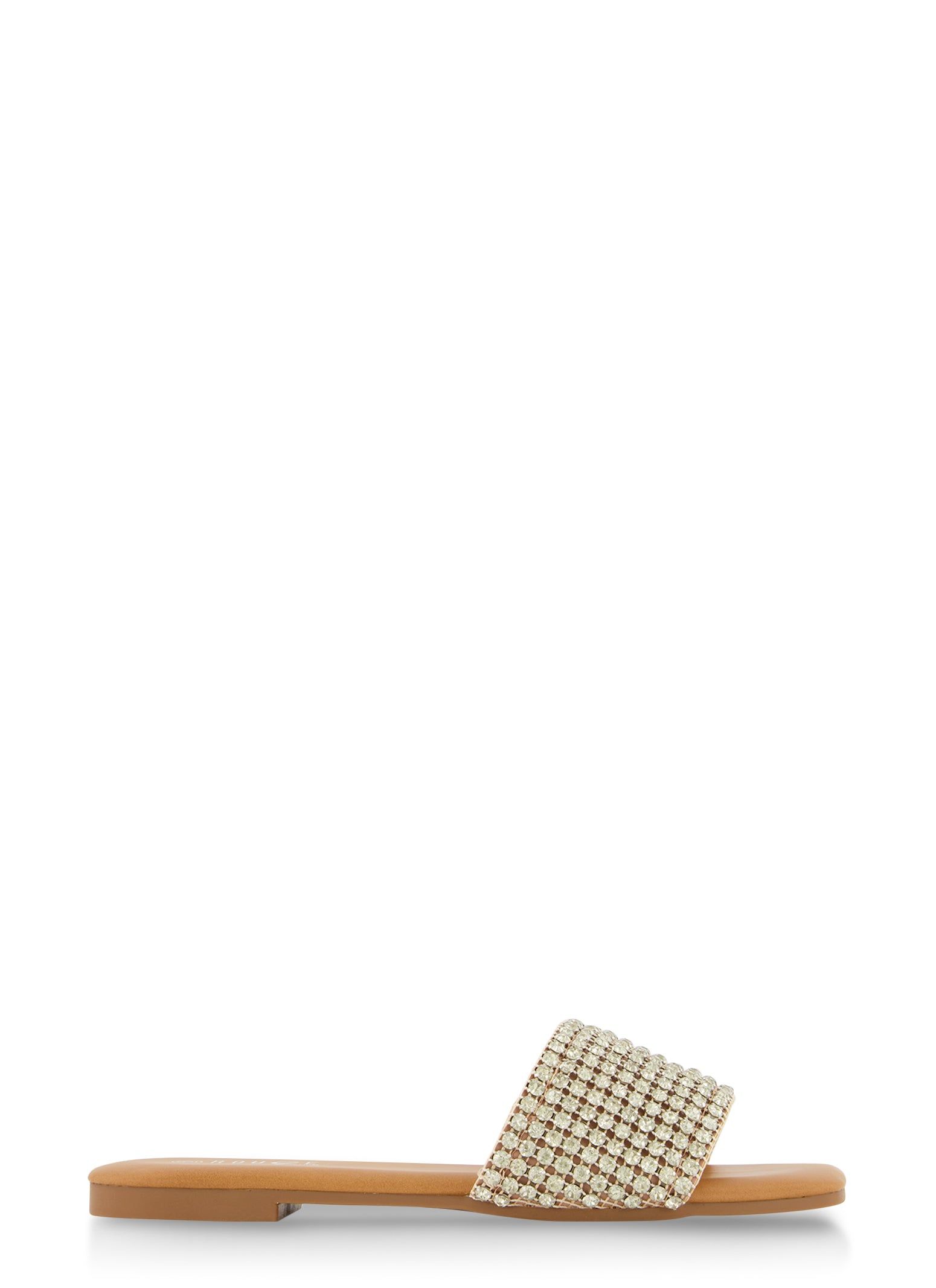 Rhinestone Single Band Slide Sandals sold by Rainbow product image thumbnail 2