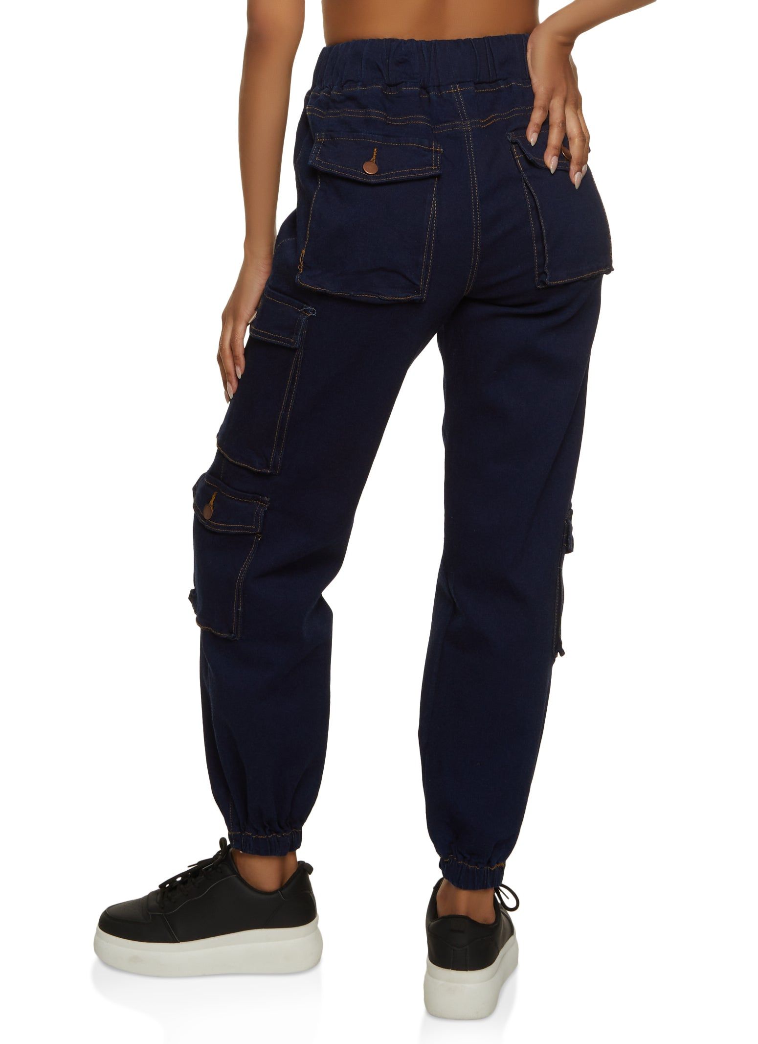 Cargo Denim Joggers sold by Rainbow product image thumbnail 3