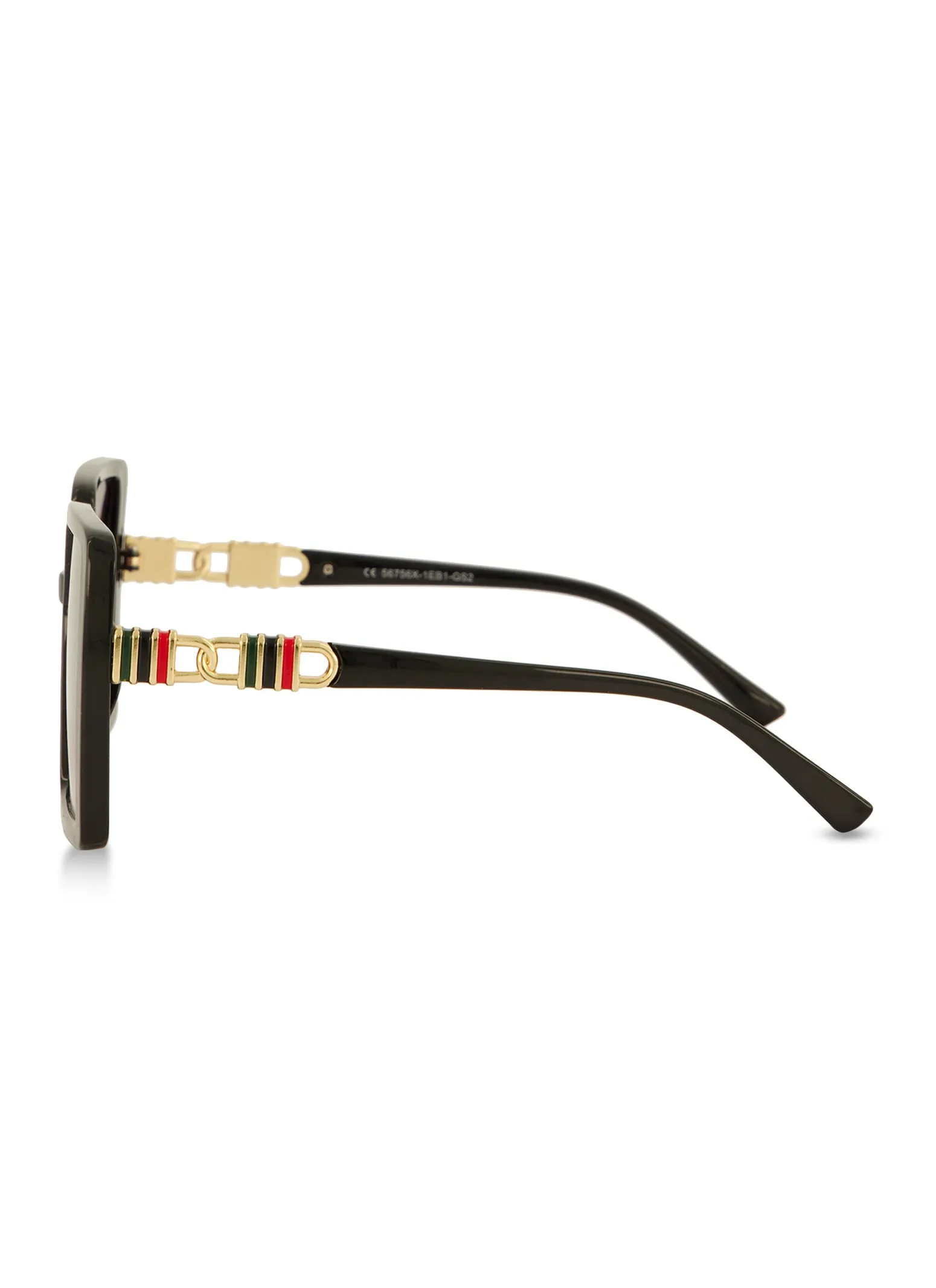 Oversized Square Chain Arm Sunglasses sold by Rainbow product image thumbnail 5