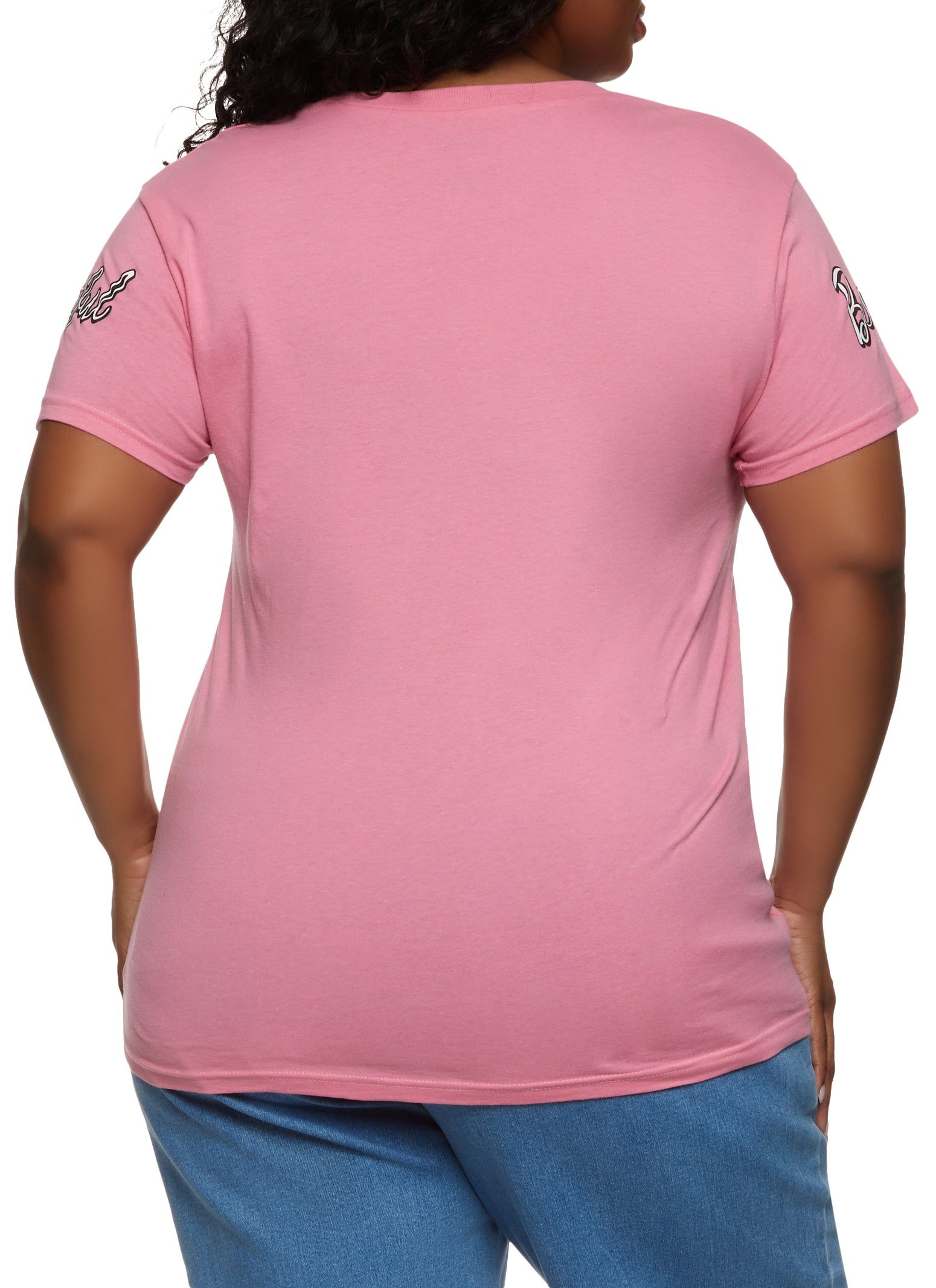 Plus Size Beautiful Heart Graphic Tee sold by Rainbow product image thumbnail 2