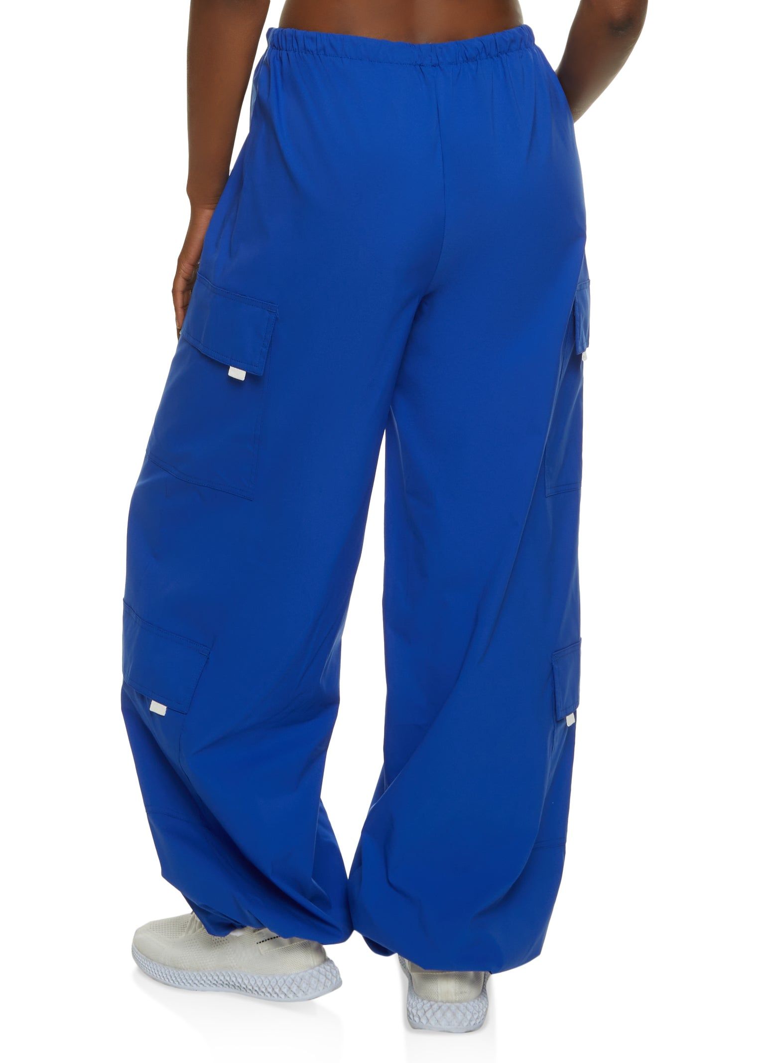 Toggle Drawstring Waist Parachute Pants sold by Rainbow product image thumbnail 3