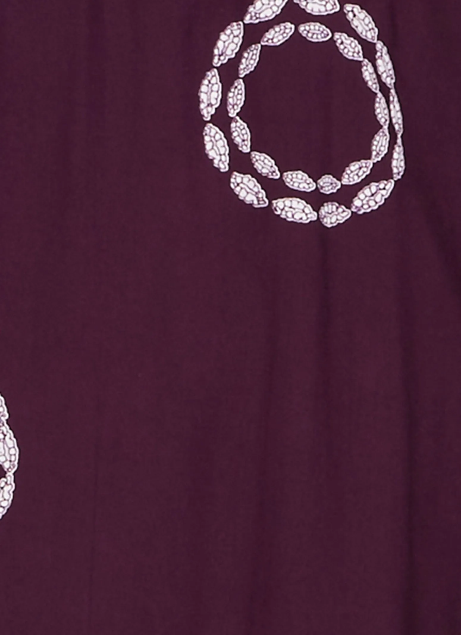 Plus Size Printed Off The Shoulder Puff Sleeve Blouse sold by Rainbow product image thumbnail 4