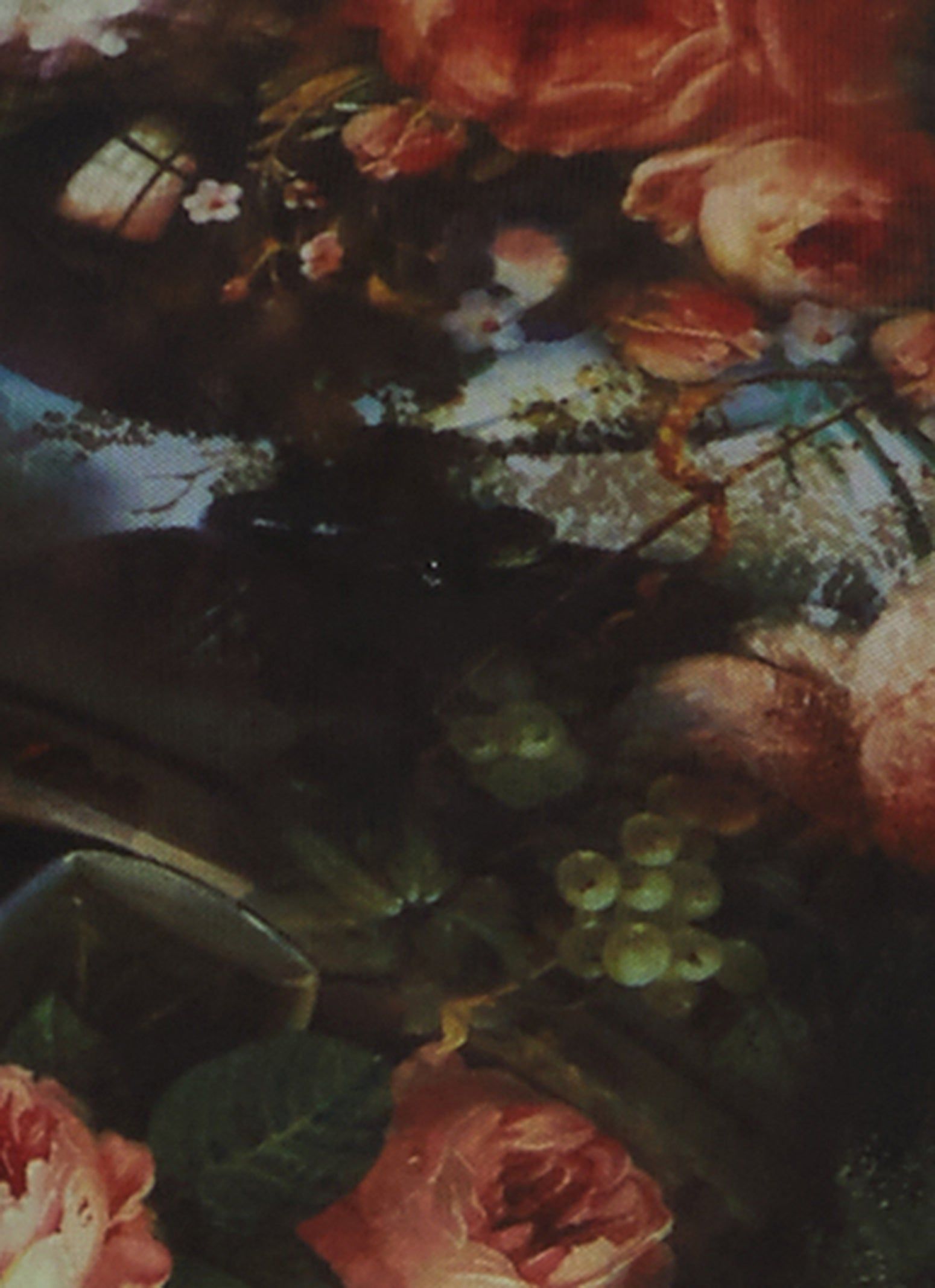 Double Layer Printed Mesh Lettuce Hem Tee sold by Rainbow product image thumbnail 3