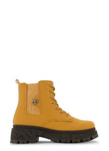Lace Up Lug Sole Booties sold by Rainbow