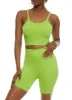 Ribbed Knit Seamless Sleeveless Crop Top sold by Rainbow