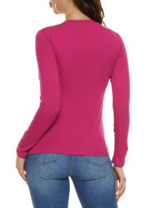 Basic Long Sleeve Crew Neck Tee sold by Rainbow