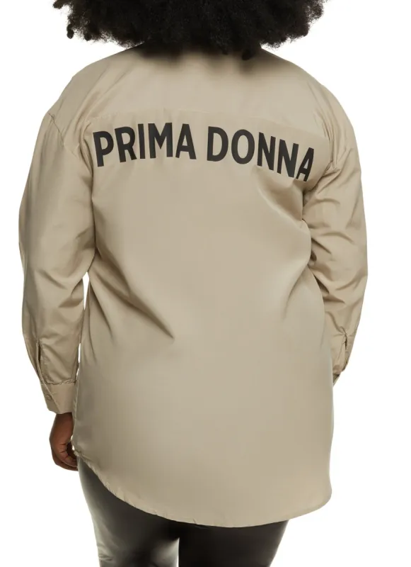Plus Size Prima Donna Tunic Shirt sold by Rainbow