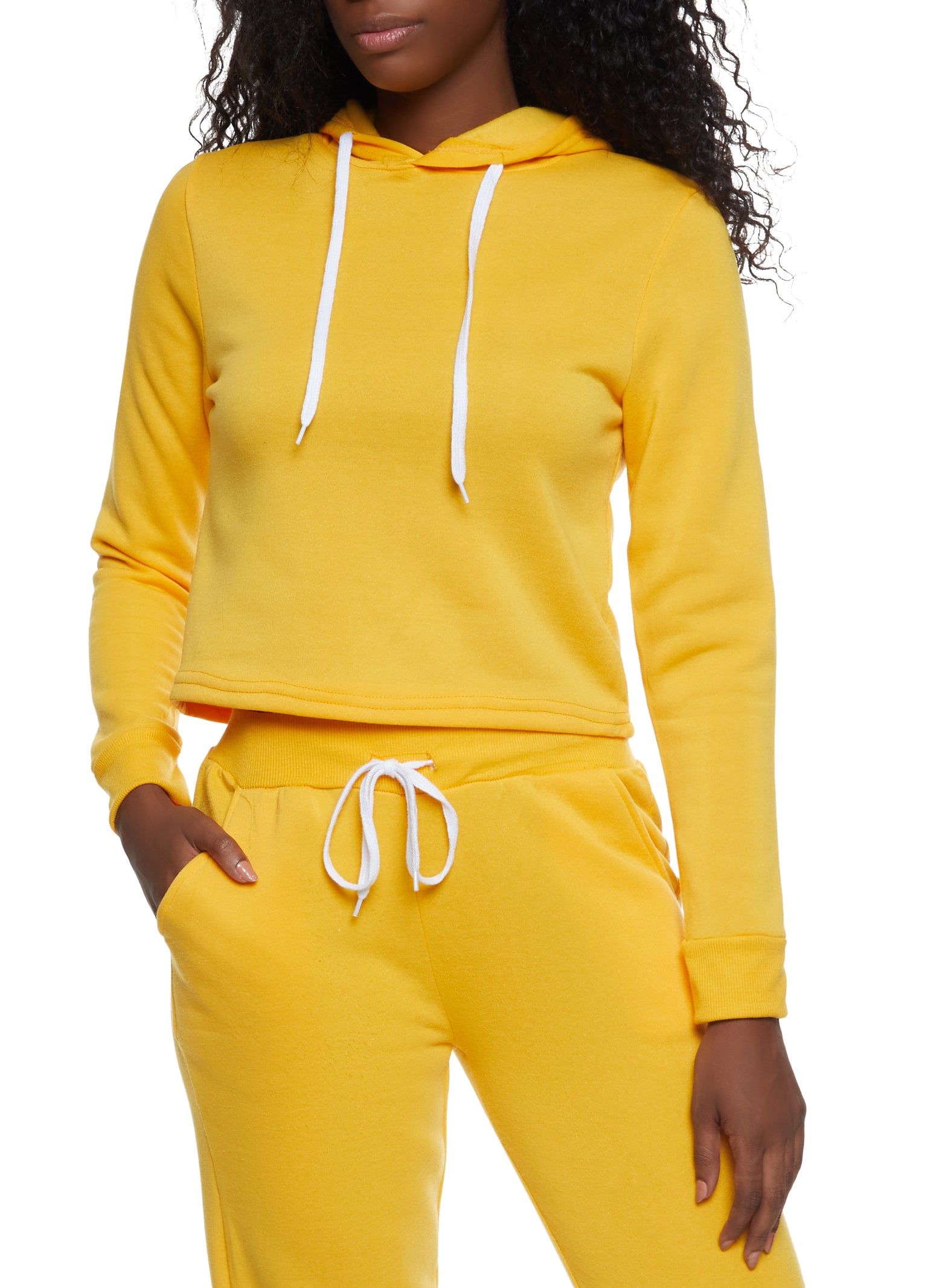 Activewear Cropped Hoodie sold by Rainbow