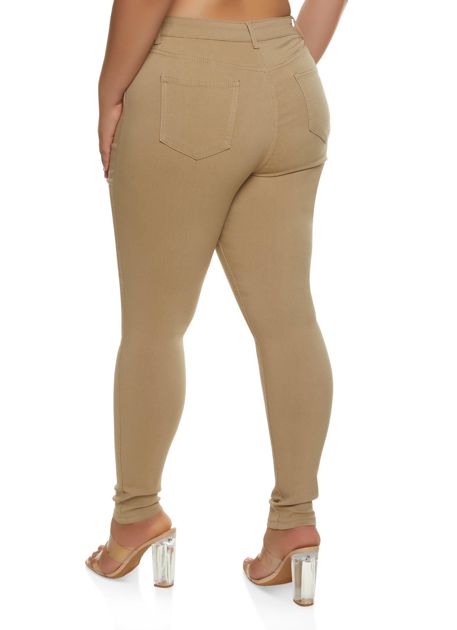Plus Size Basic Hyperstretch Skinny Pants sold by Rainbow product image thumbnail 2