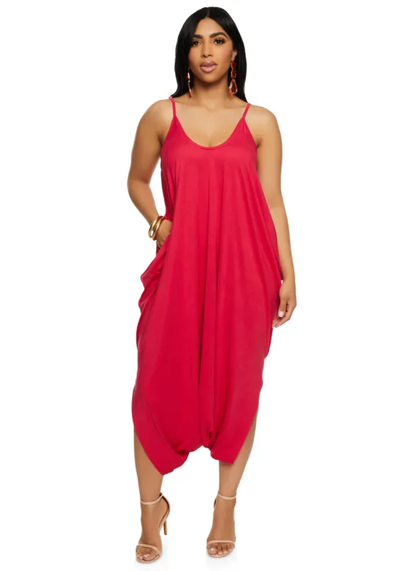 Sleeveless Harem Jumpsuit sold by Rainbow