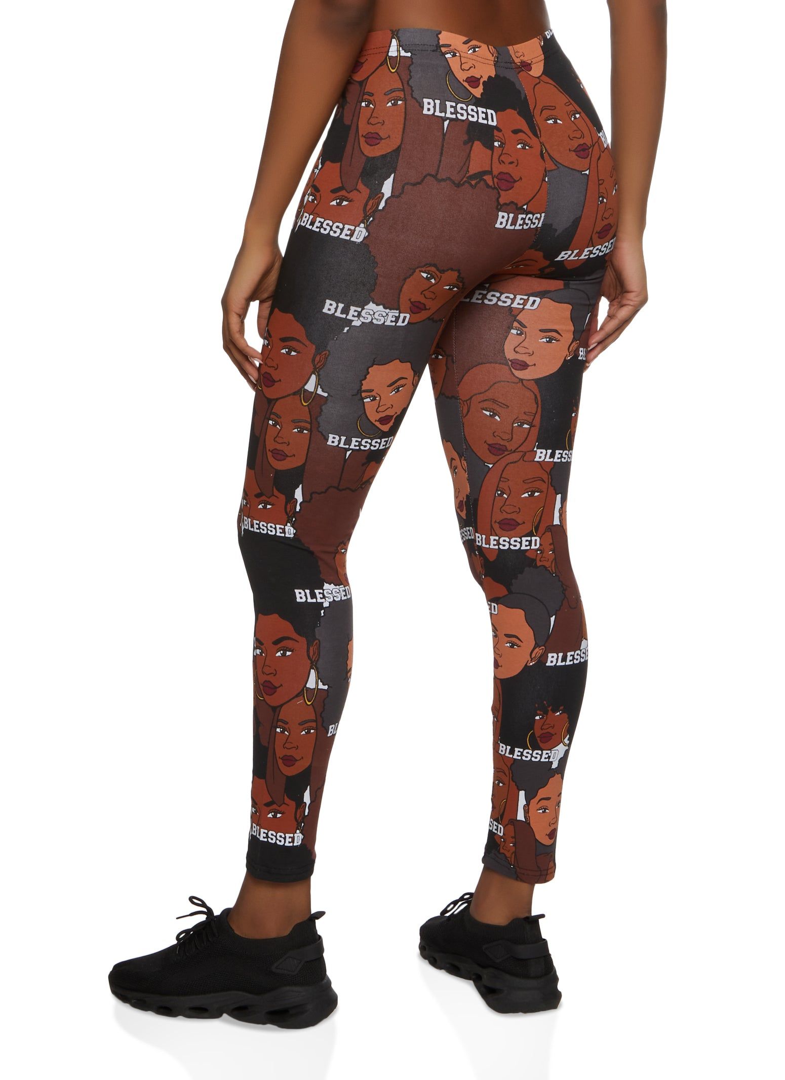 Blessed Graphic Leggings sold by Rainbow product image thumbnail 2