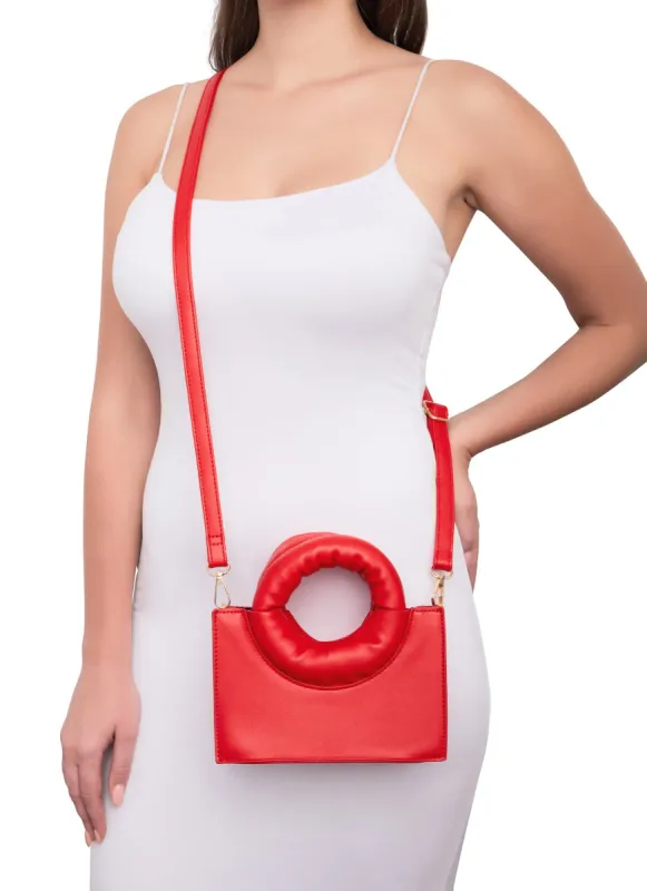 Chunky Top Handle Crossbody Bag sold by Rainbow